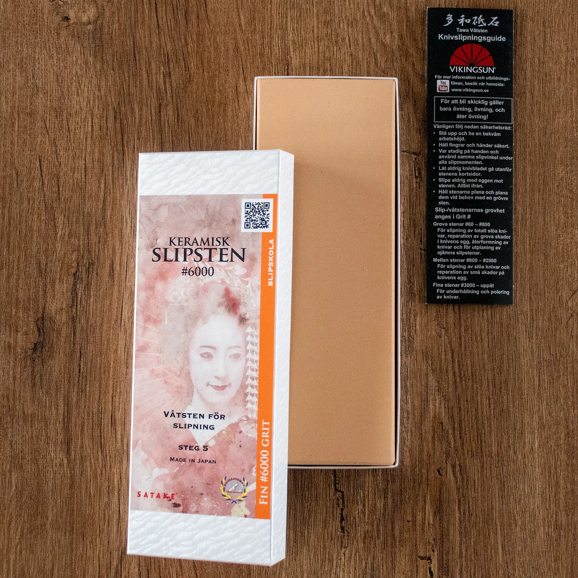 Japansk Våtstein 6000 grit - Satake - NO GA