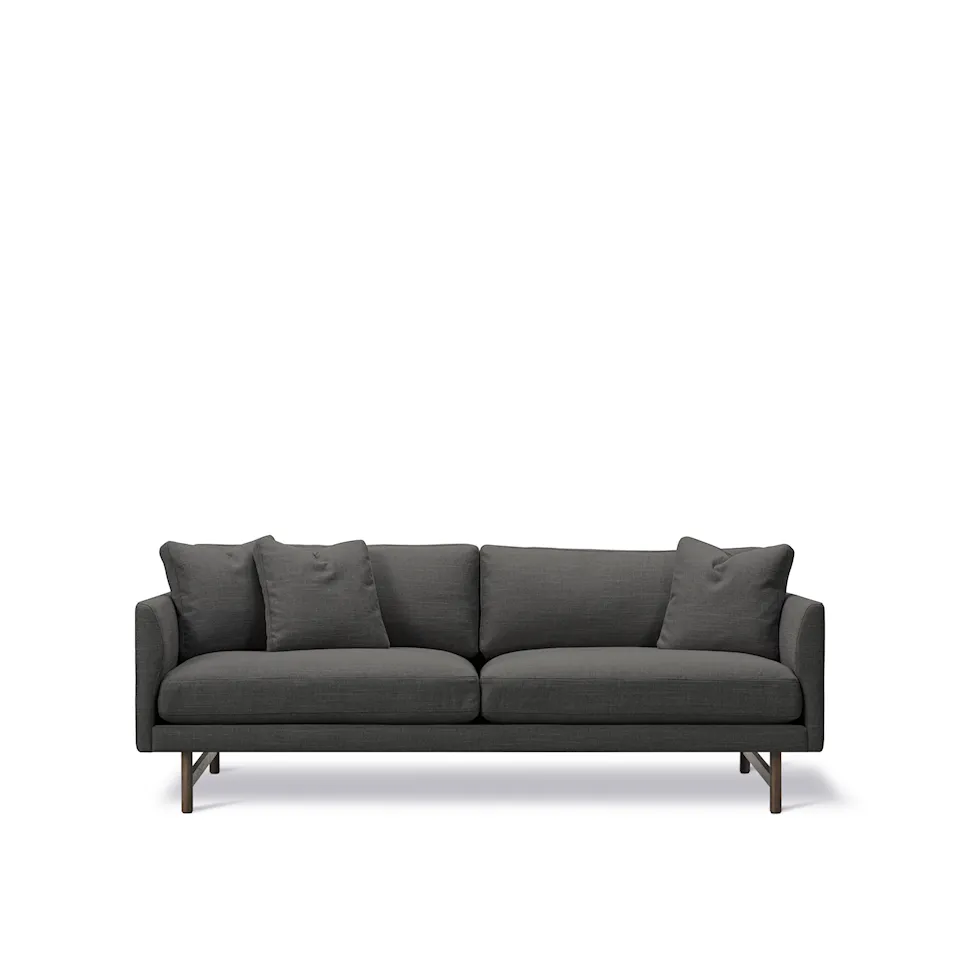 Calmo 2-seters sofa røkt eik