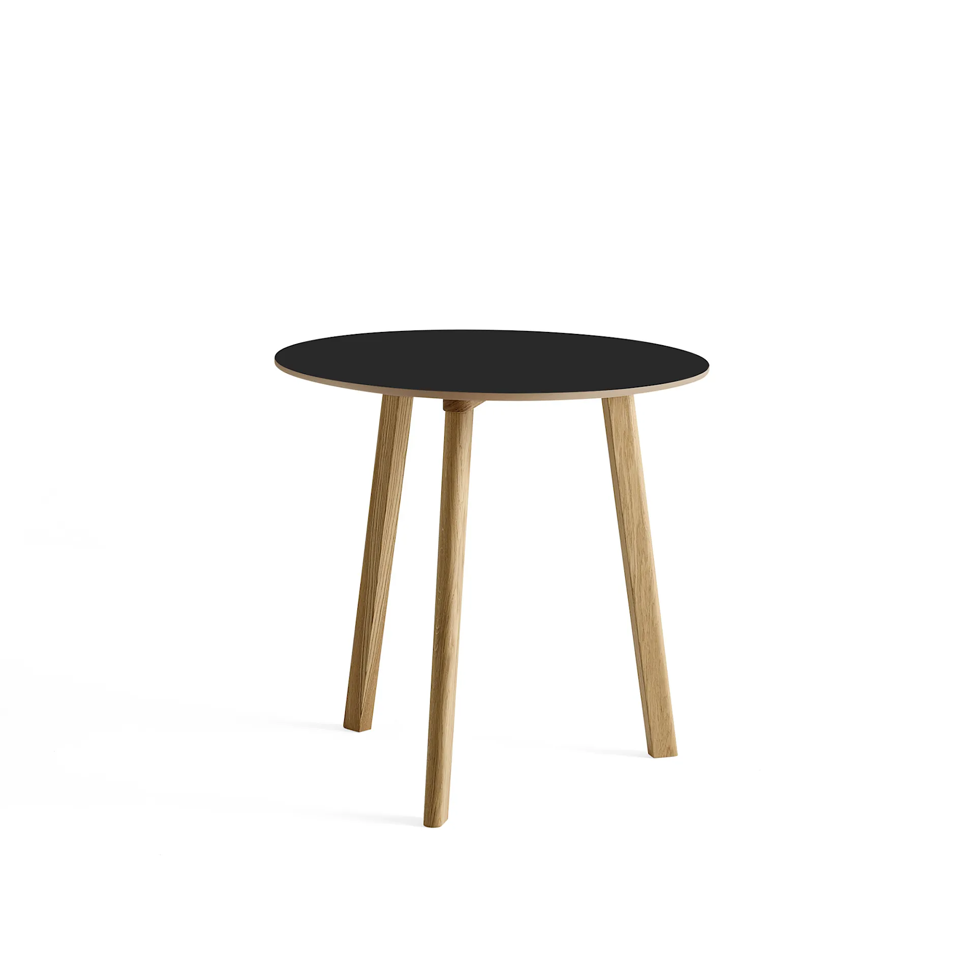 CPH Deux 220 2.0 Table Ø75 cm Oak - HAY - Ronan & Erwan Bouroullec - NO GA