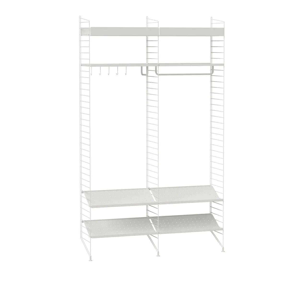 Hall hyllsystem K beige/beige