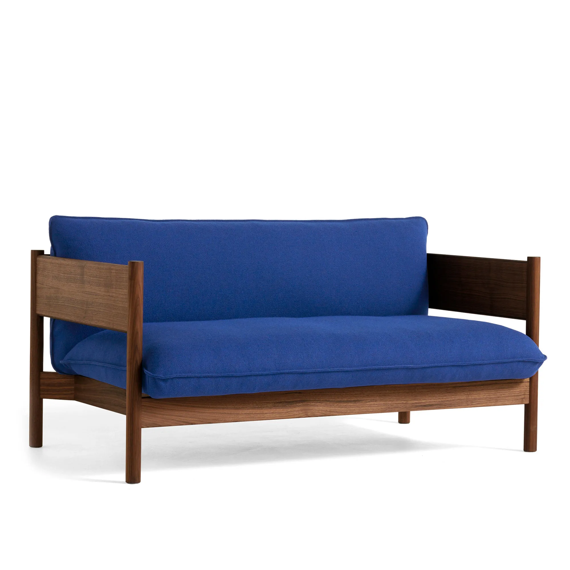 Arbour Club sofa Oiled Waxed Walnut - 1