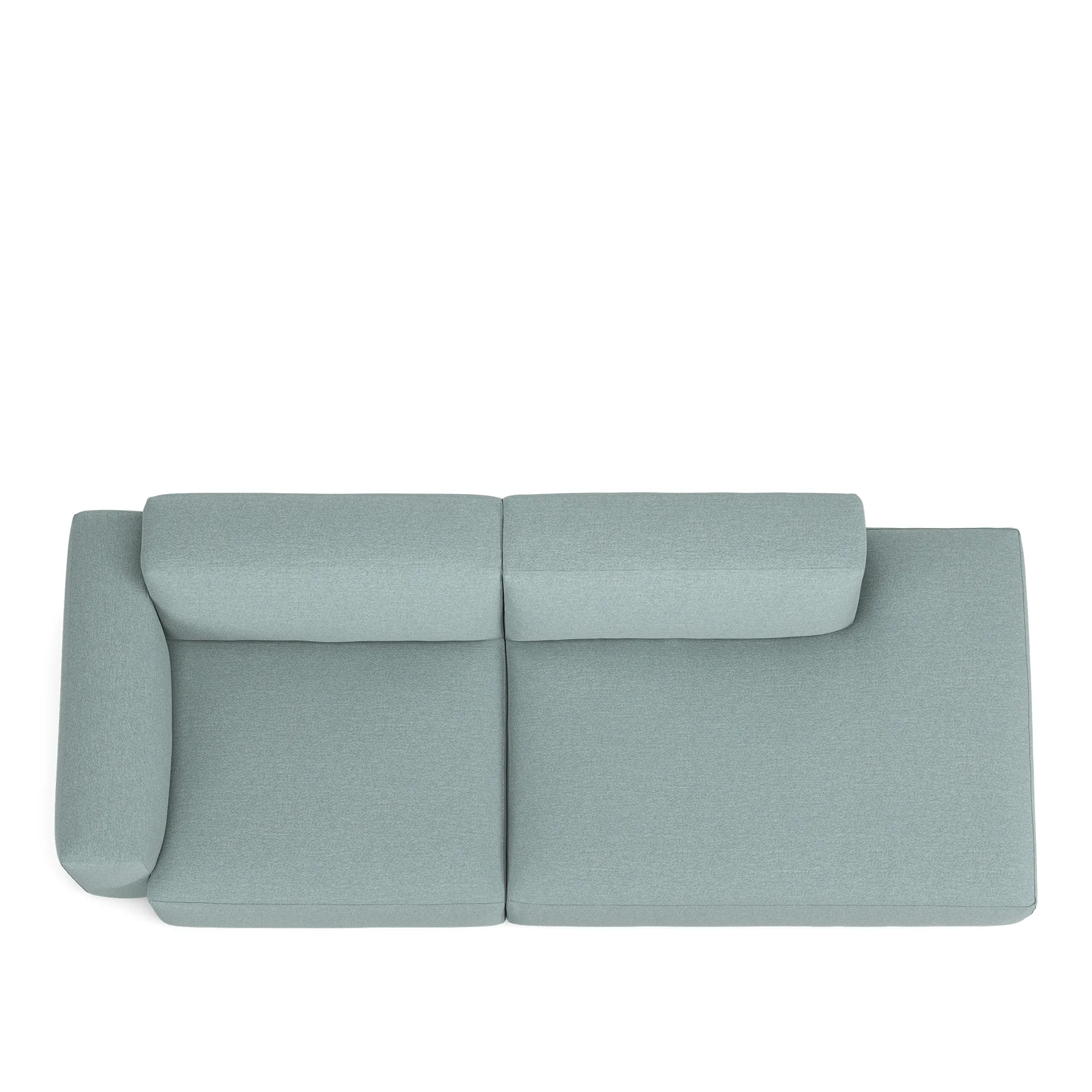 Brick 2-seters sofa åpen ende høyre - 8