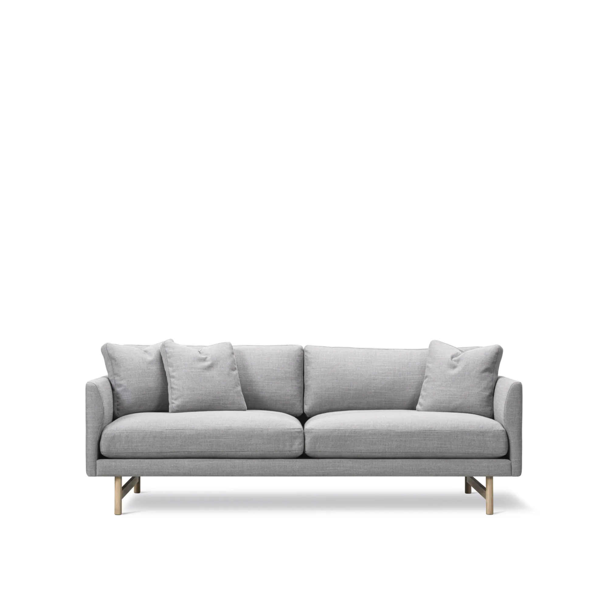 Calmo 2-seters sofa lakkert eik - 1