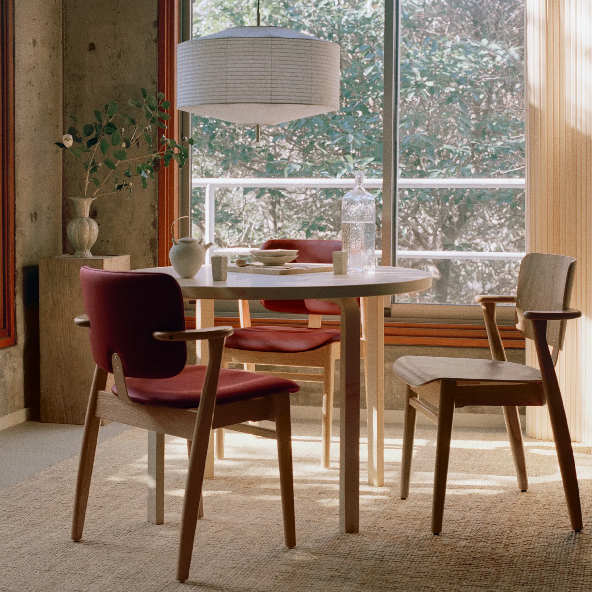 Aalto Table Round 90A spisebord - 2