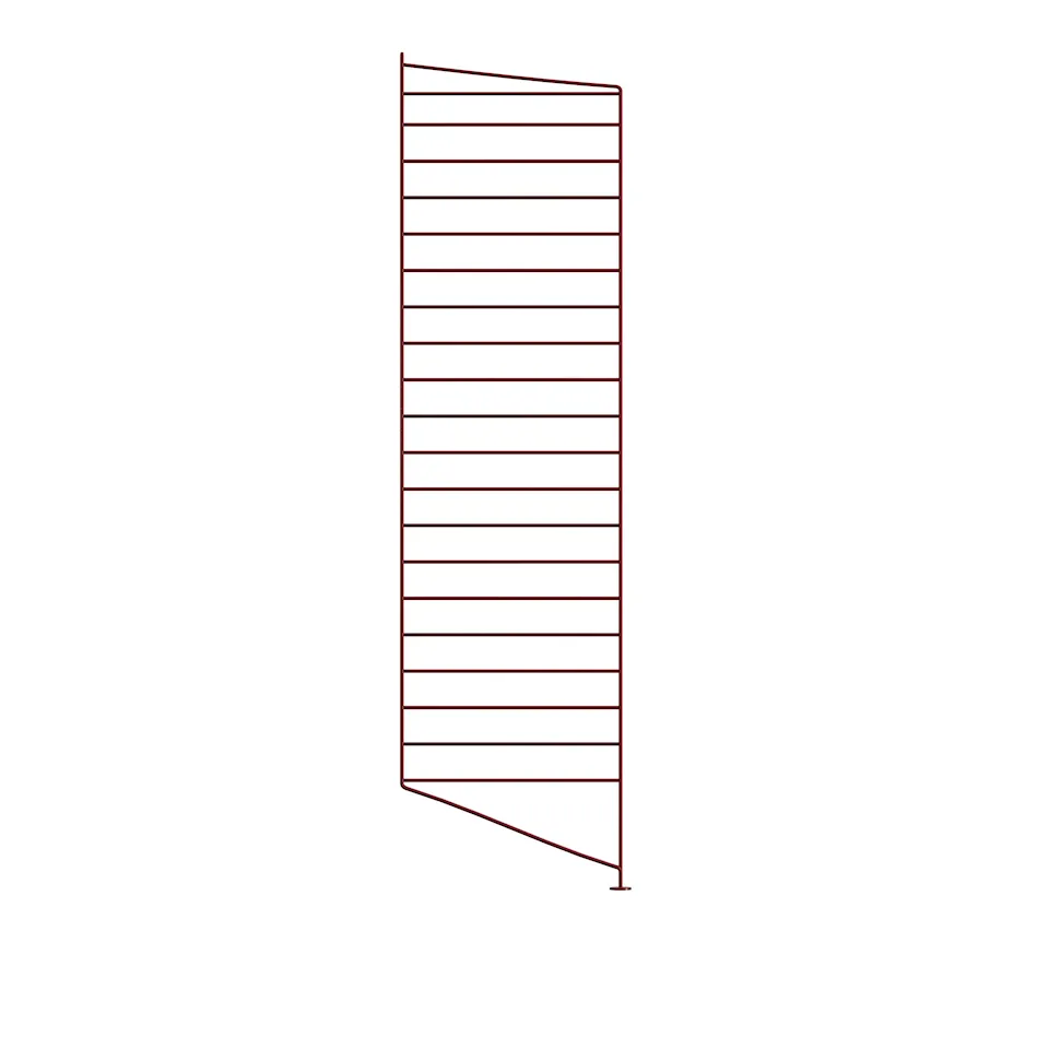 Gulvgavl 115 x 30 cm 1-pakning mørkerød