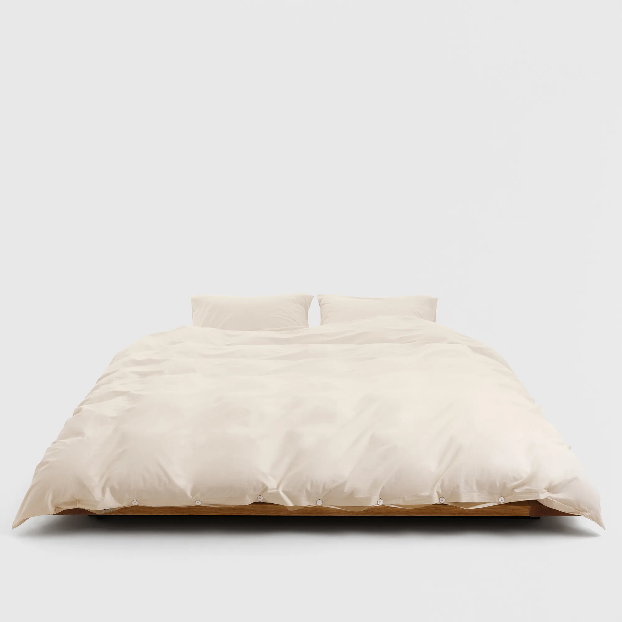 Percale Winter White dynetrekk - 4