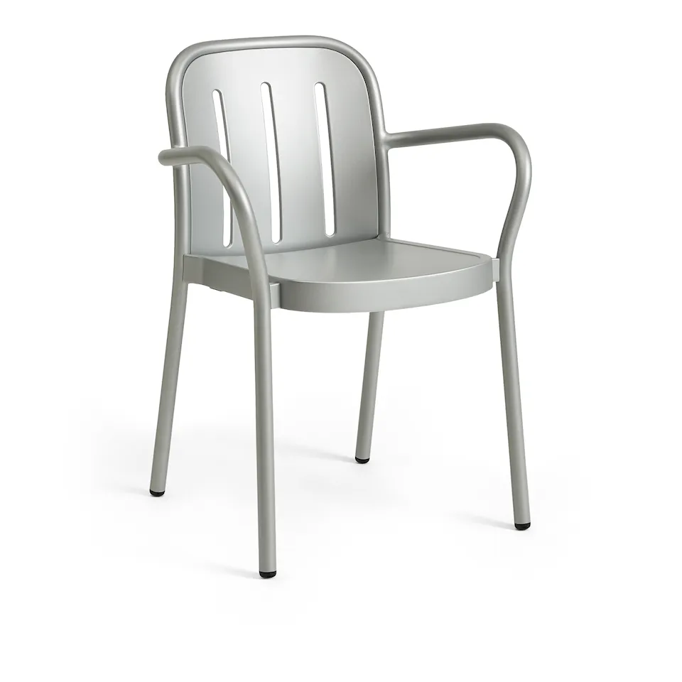 Deville Armchair Silver Grey