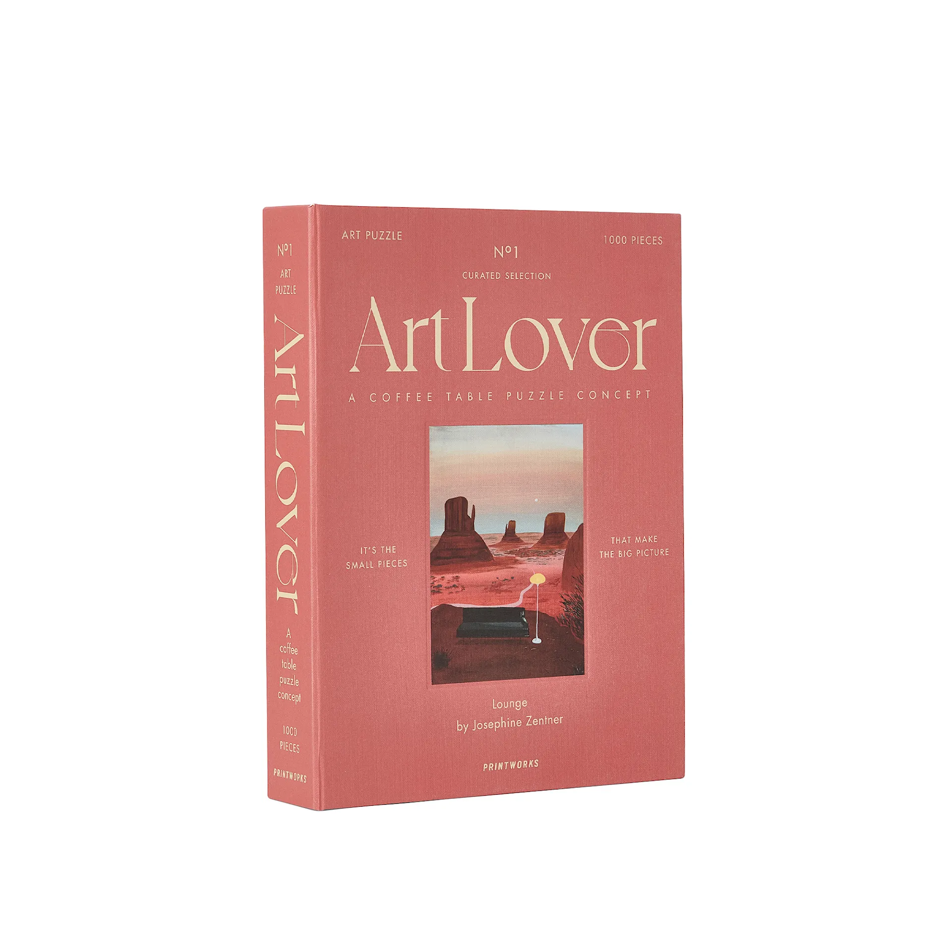 Art Lover Book Puzzle - Lounge, 1000 pcs - Printworks - NO GA