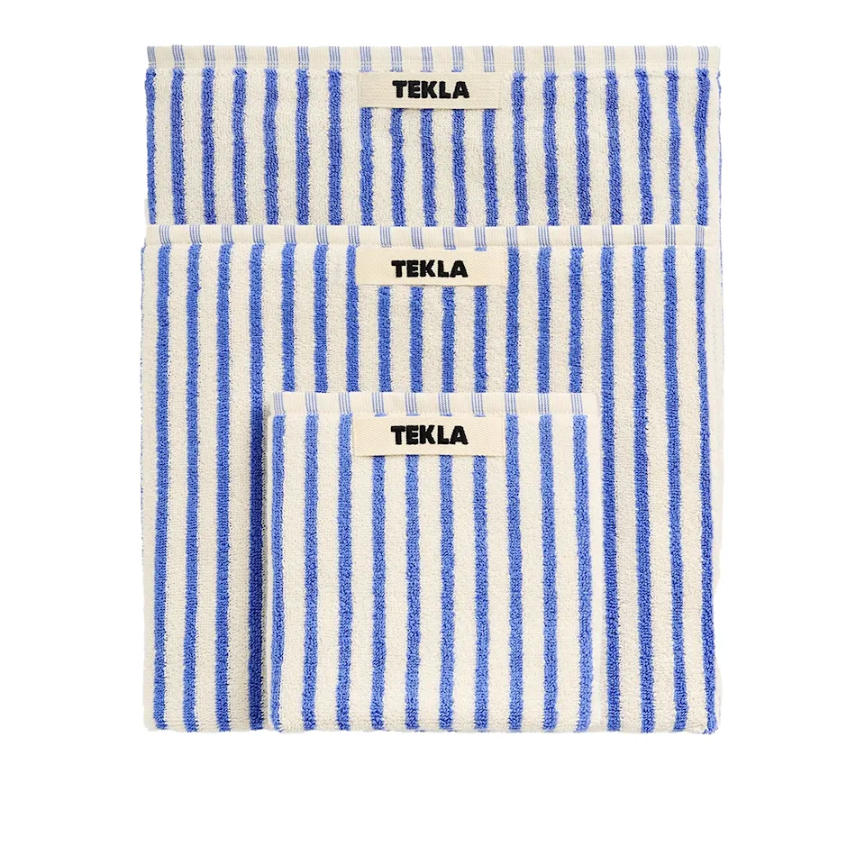 Terry Coastal Blue Stripes håndkle