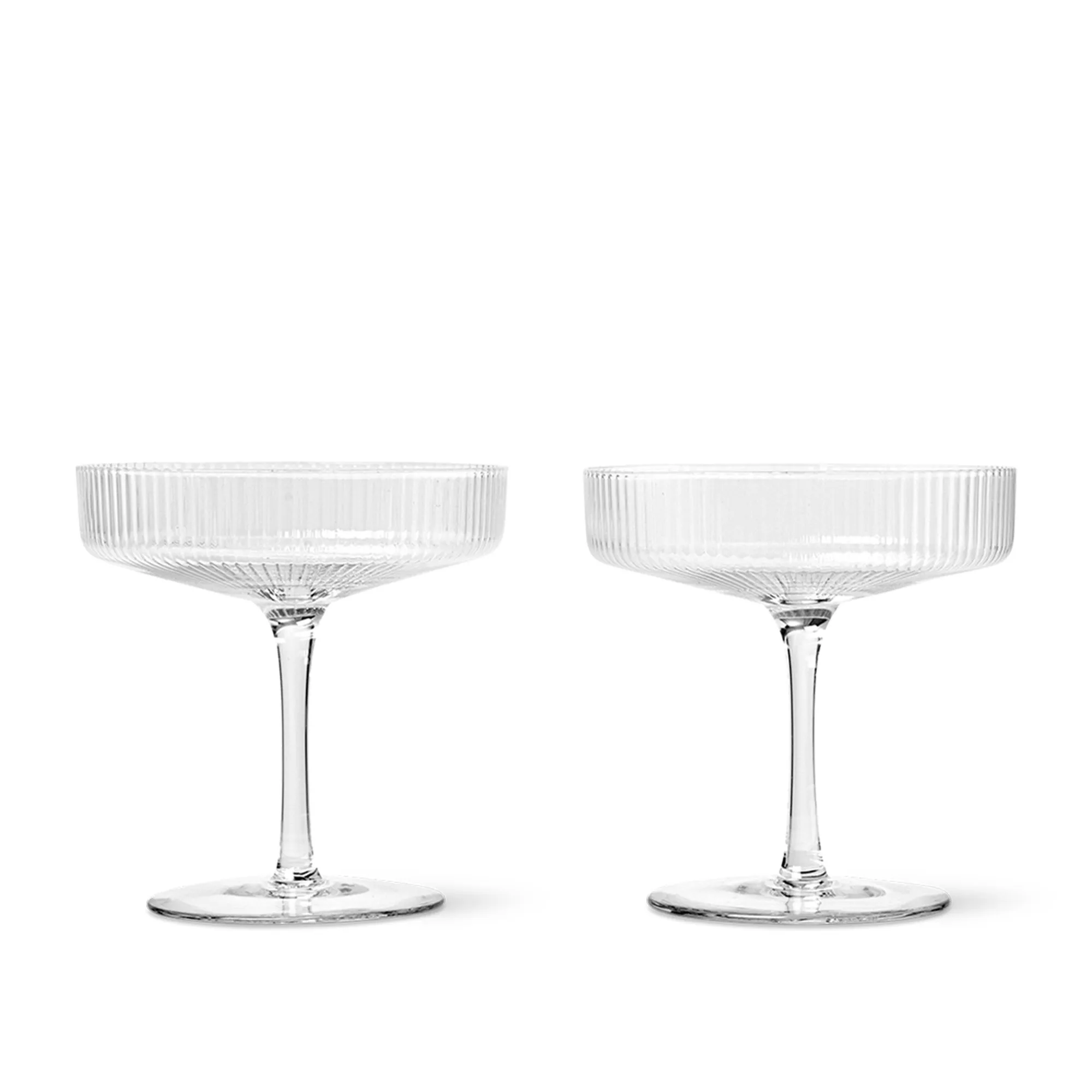 Ripple champagneglass 2-pakning - 1