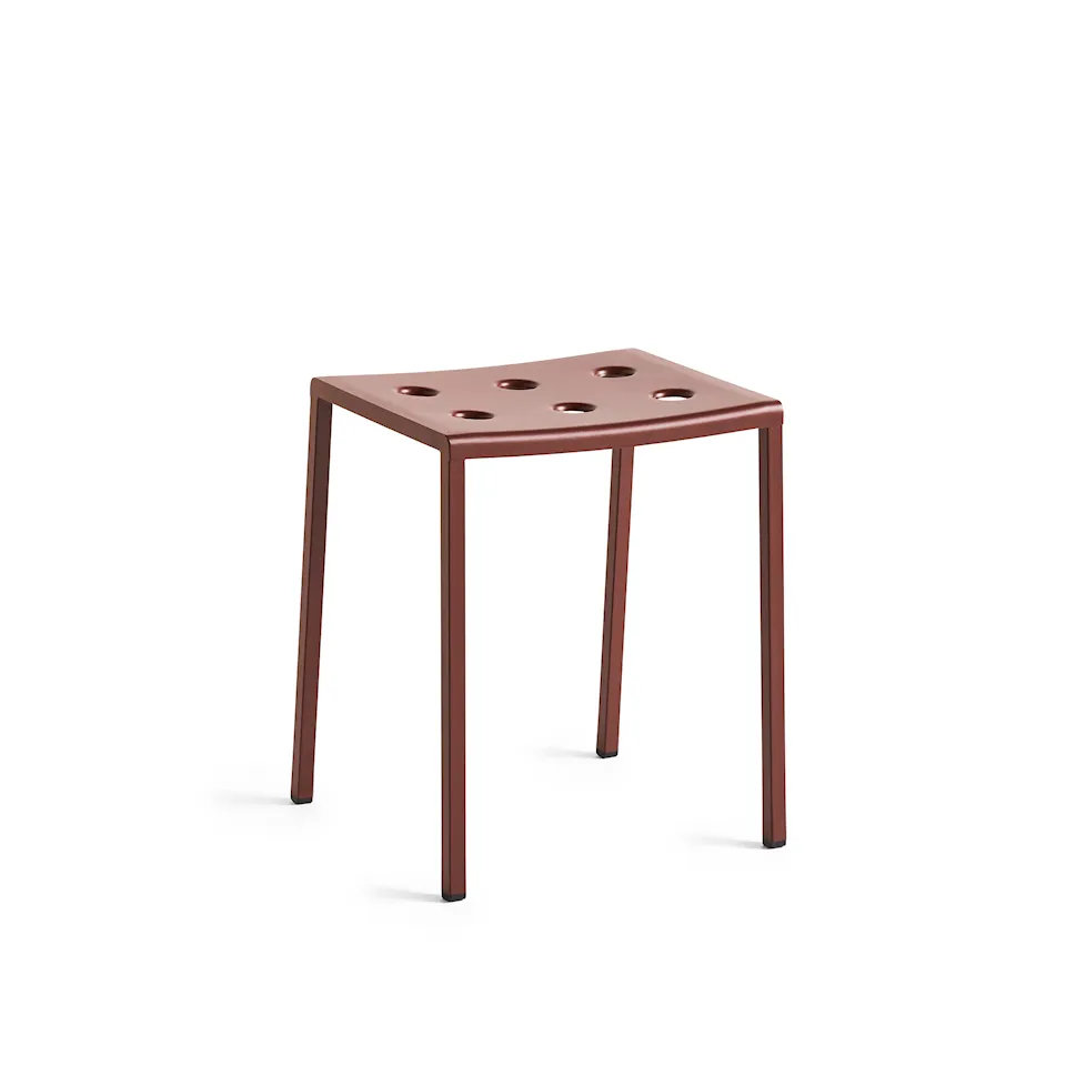 Balcony Stool / Iron Red