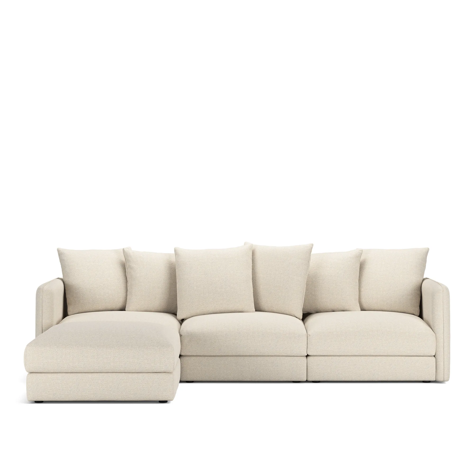 Pavarotti 01 3-seters sofa med fotskammel - 1