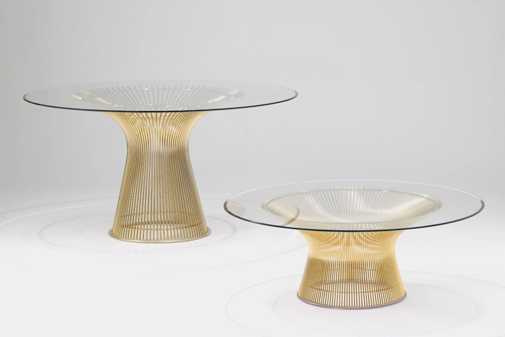 Platner Dining Table - 18k gull - Knoll - Warren Platner - NO GA