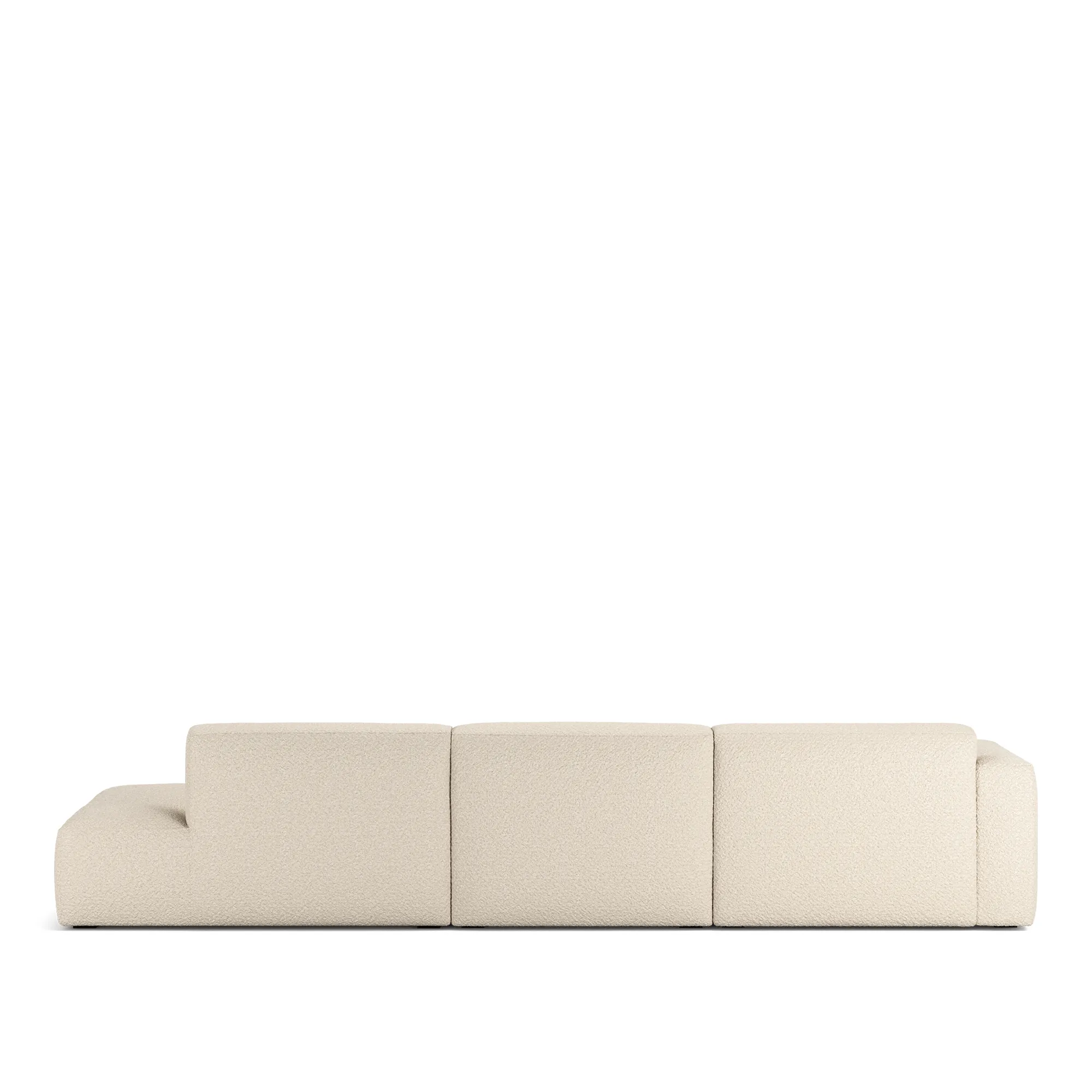 Brick 3-seters sofa sjeselong åpen ende høyre - 6