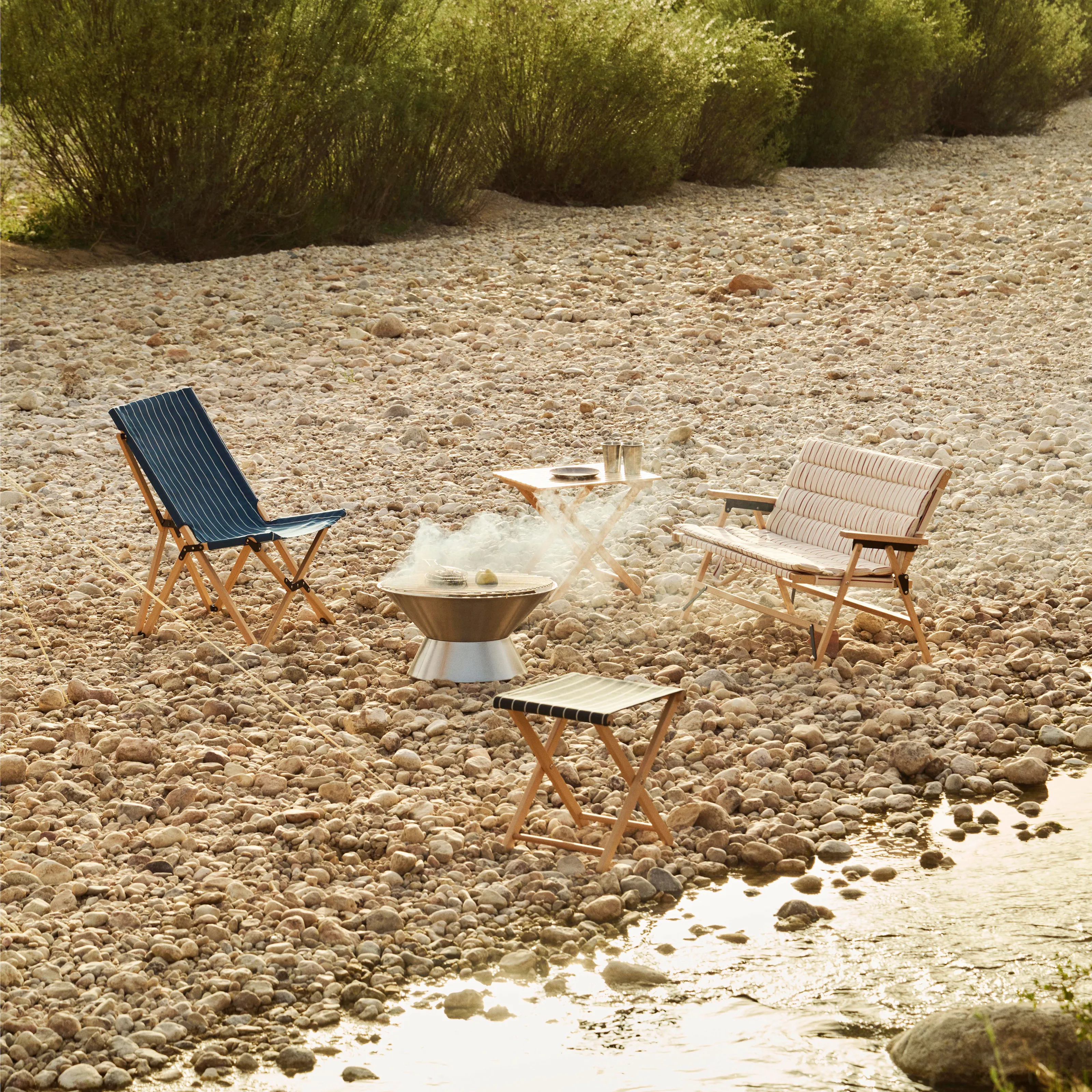 Outdoor Market Folding Stool - 4