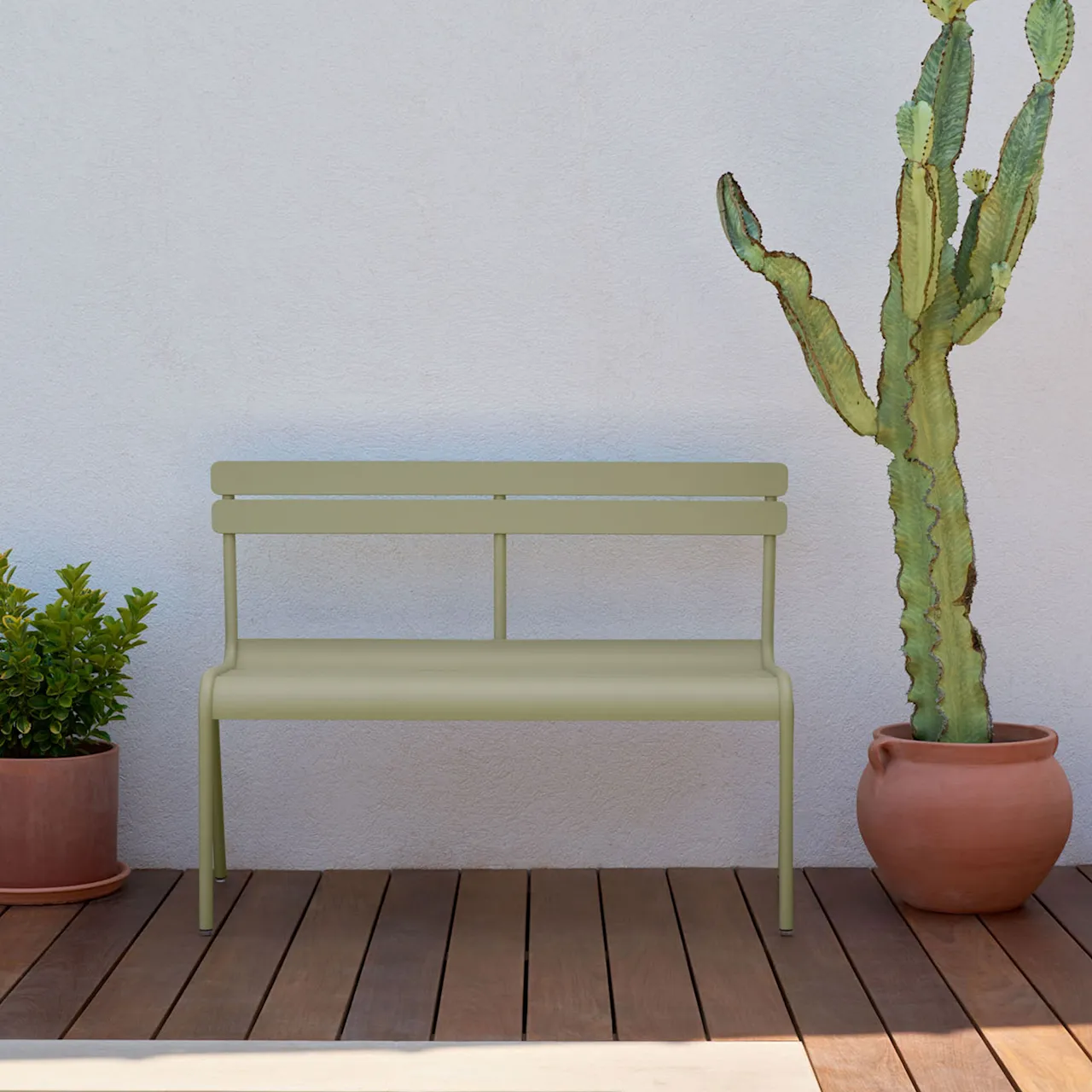 Luxembourg Bench with Backrest Nutmeg 14