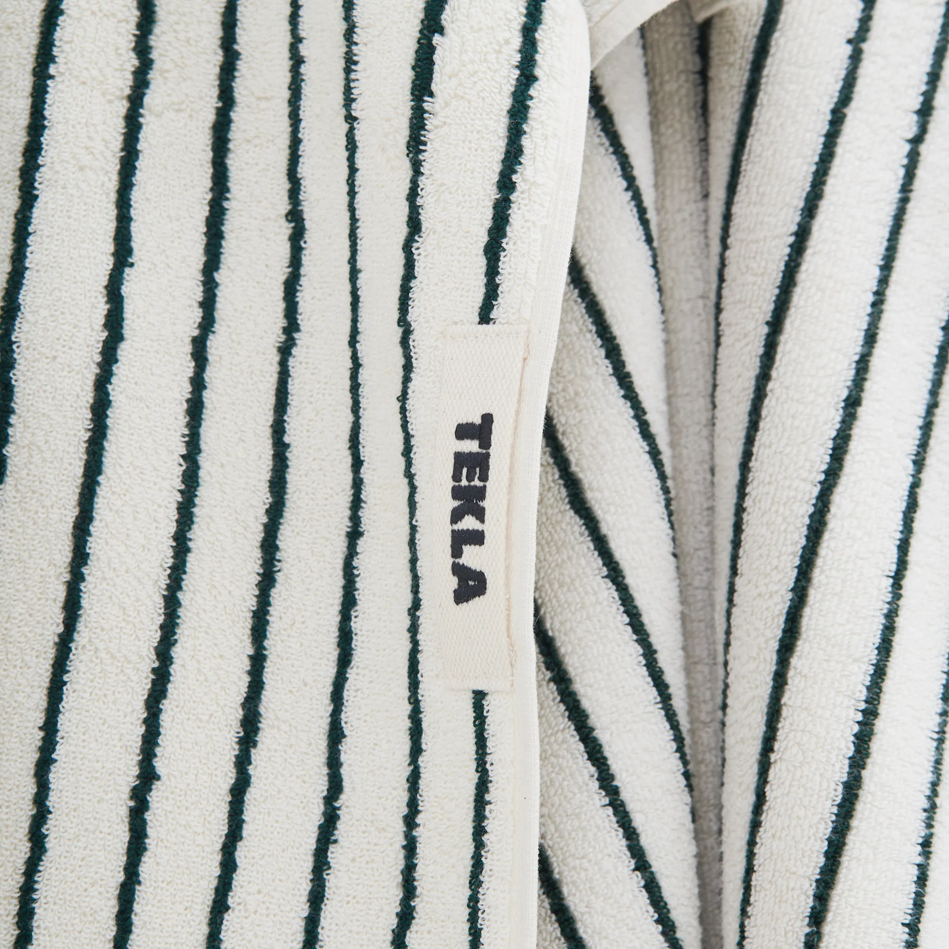 Terry Towel Racing Green - TEKLA - NO GA