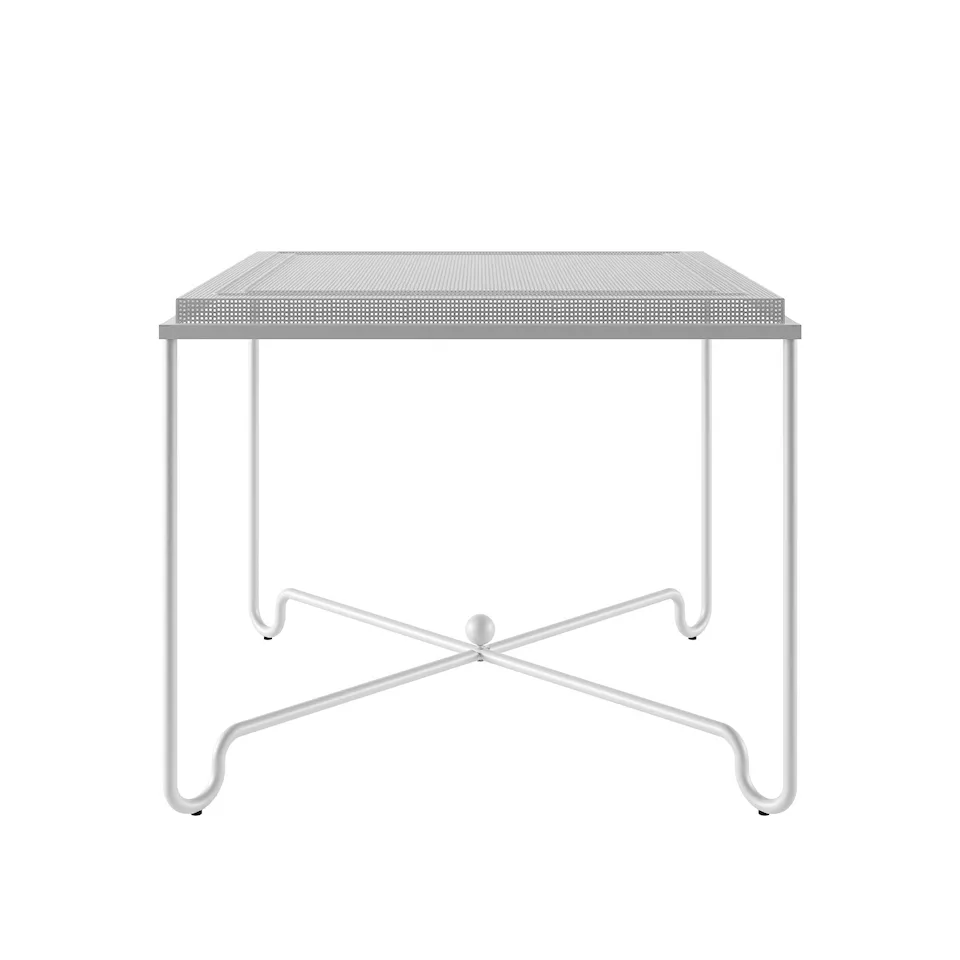 Tropique Dining Table, Classic White Semi Matt