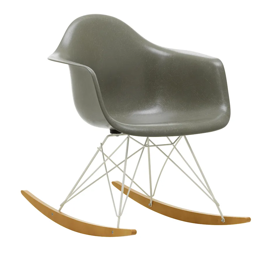 Eames Fiberglass Armchair RAR gyngestol