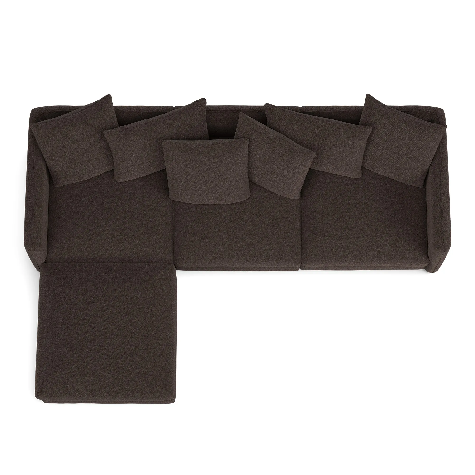 Pavarotti 01 3-seters sofa med fotskammel - 8