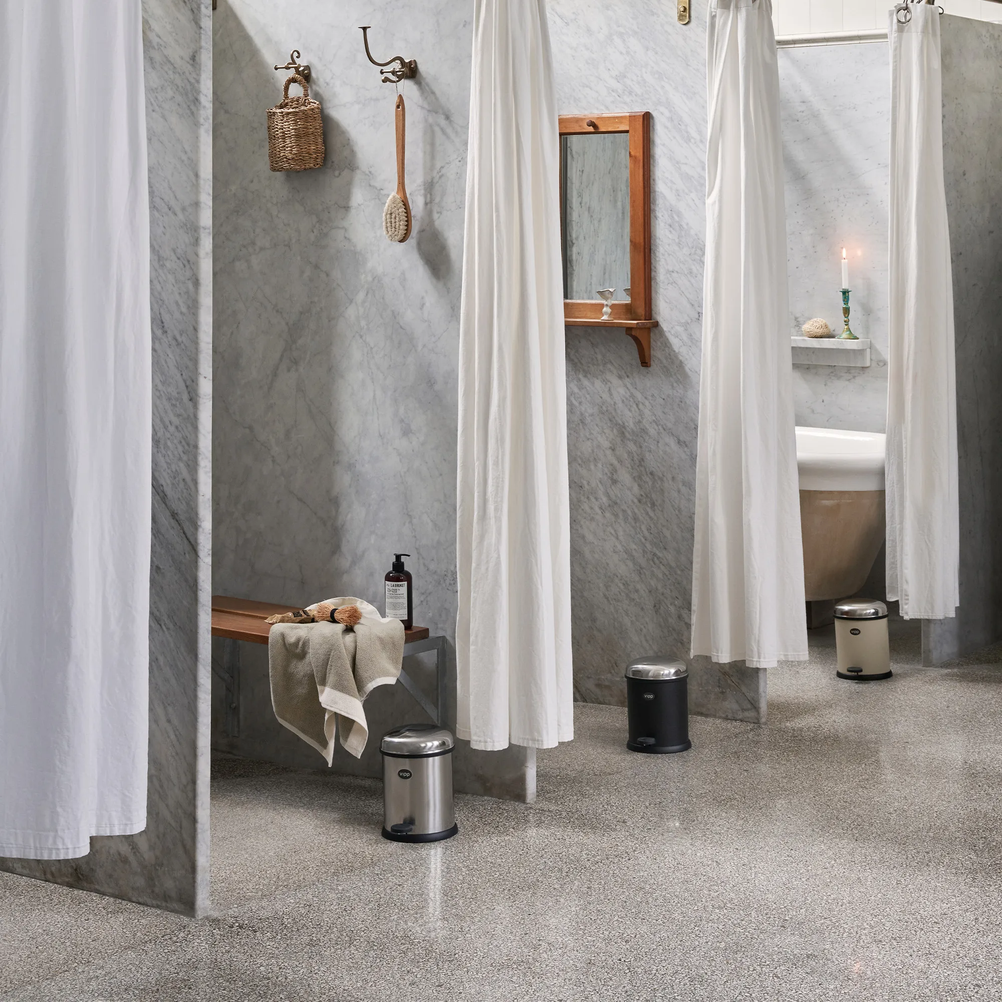 Vipp12 pedalbøtte 3L - 2