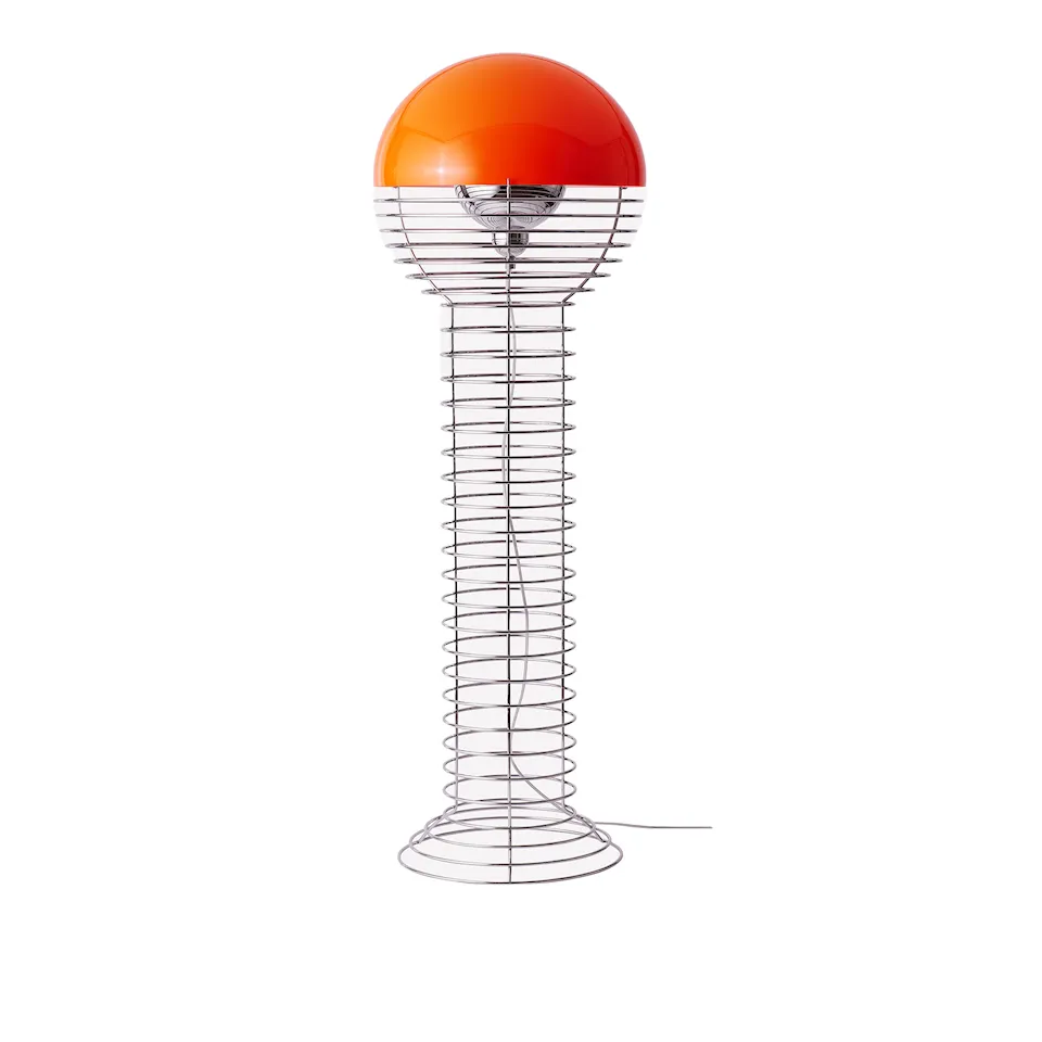Wire gulvlampe