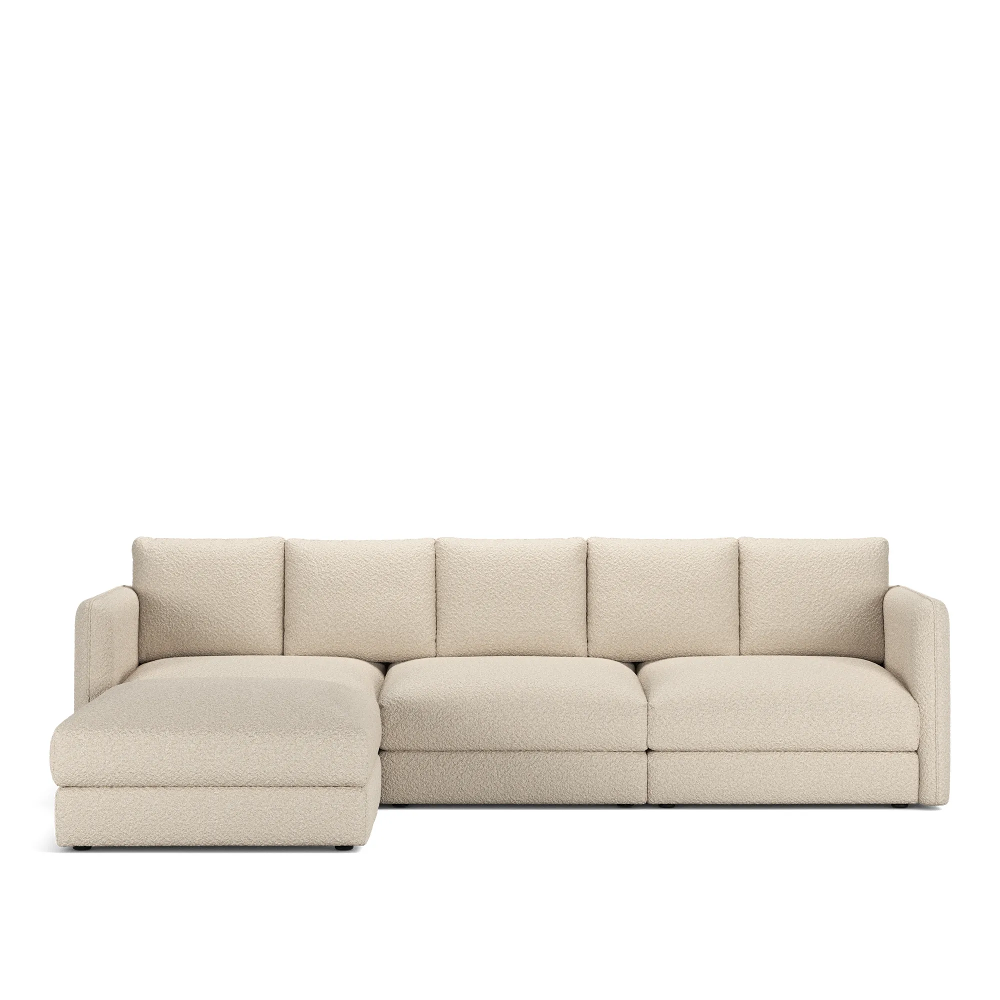 Pavarotti 02 3-seters sofa med fotskammel - 1