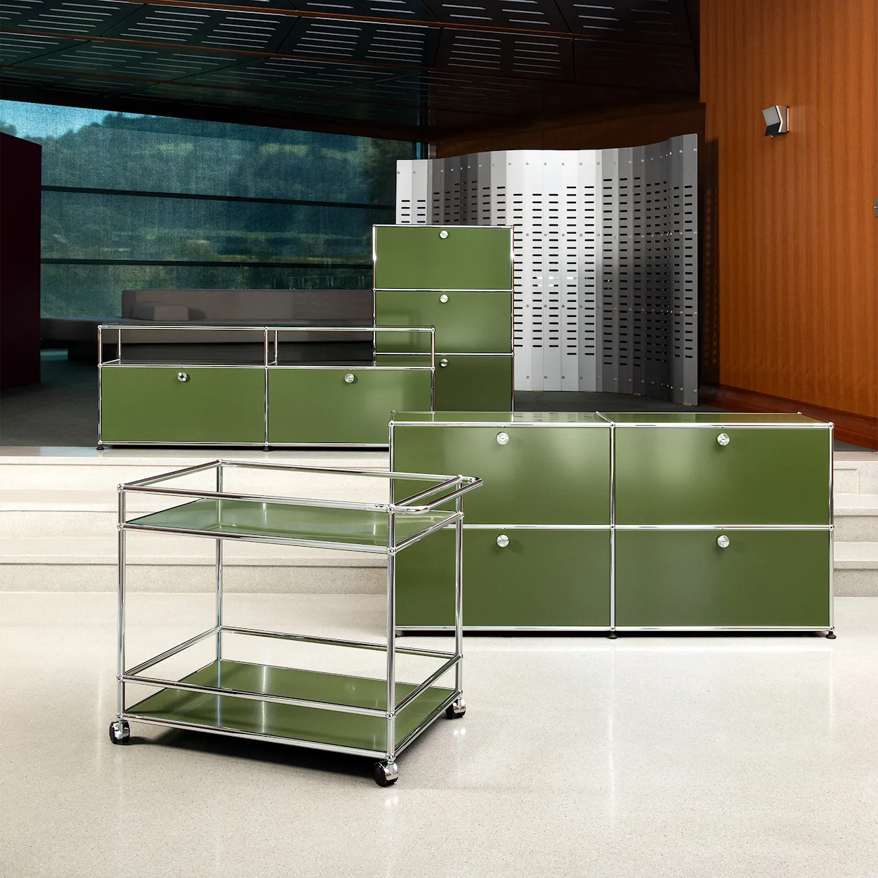 USM Haller 82 Shelving