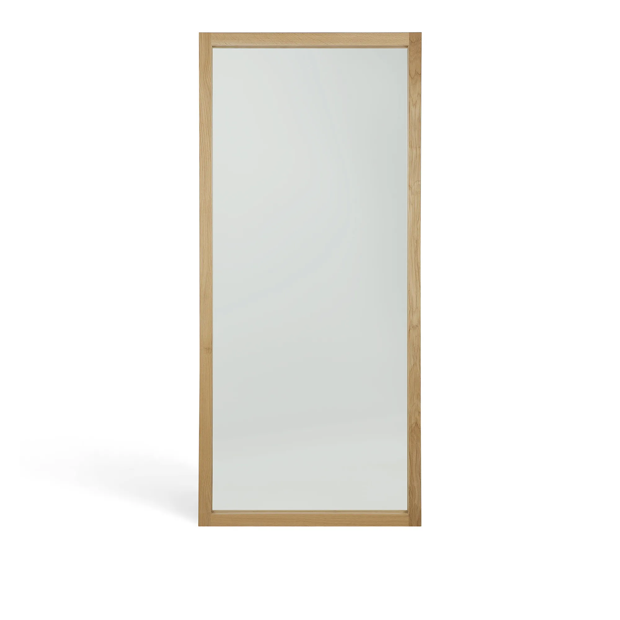 Light Frame Floor Mirror - 1
