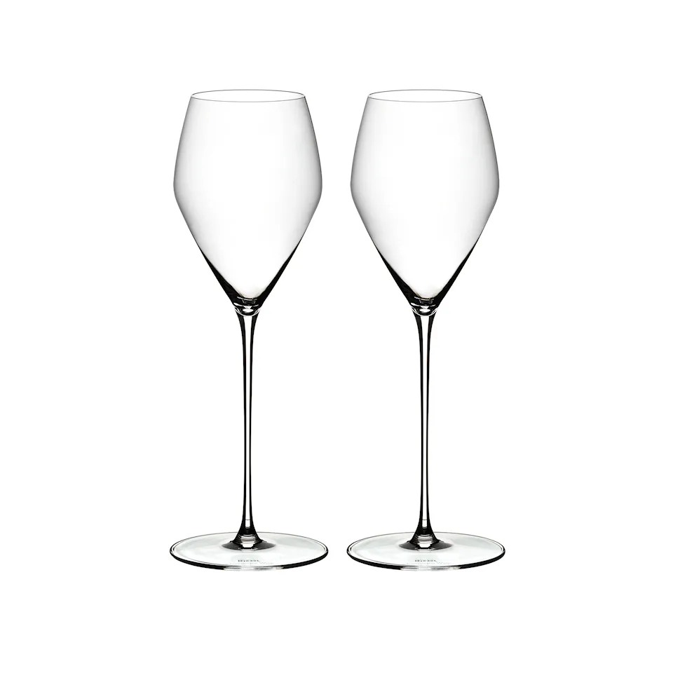 Veloce Champagne vinglass 2-Pack