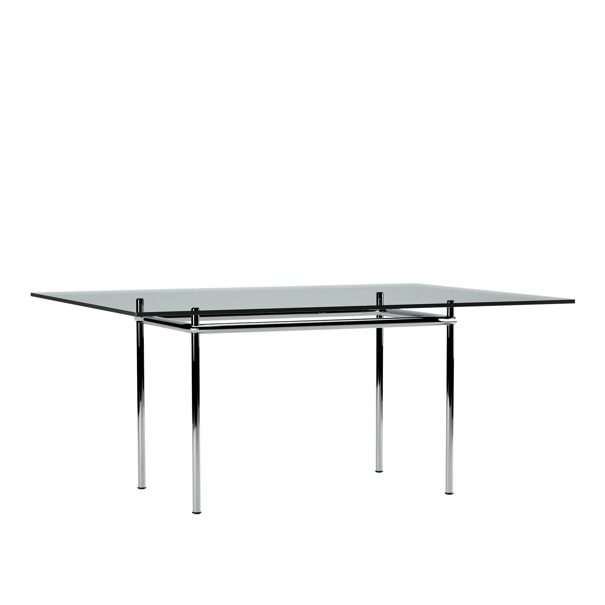 LC12 La Roche bord Chrome Steel Base 120 X 80 cm - 1