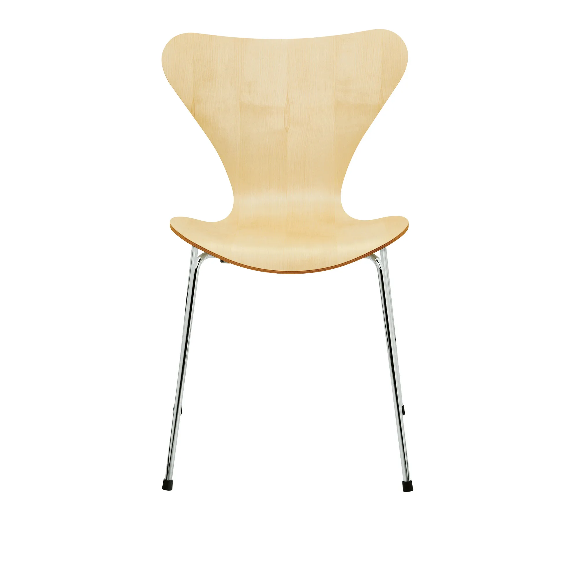 Series 7 stol 3107 klarlakkert finér - 1