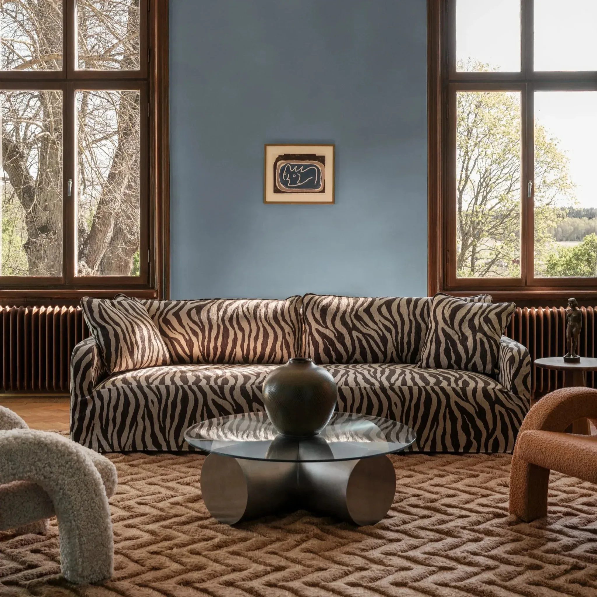 Dolores Zebra sofa - 2