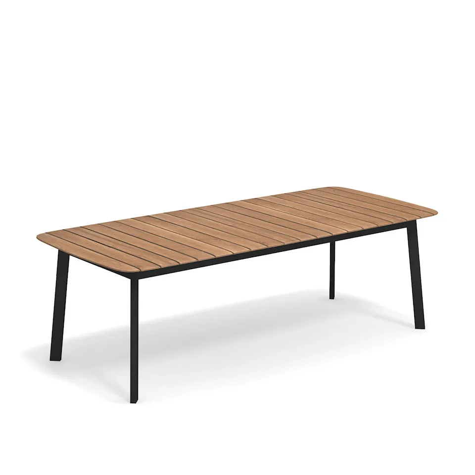 Shine Table 225 cm Black