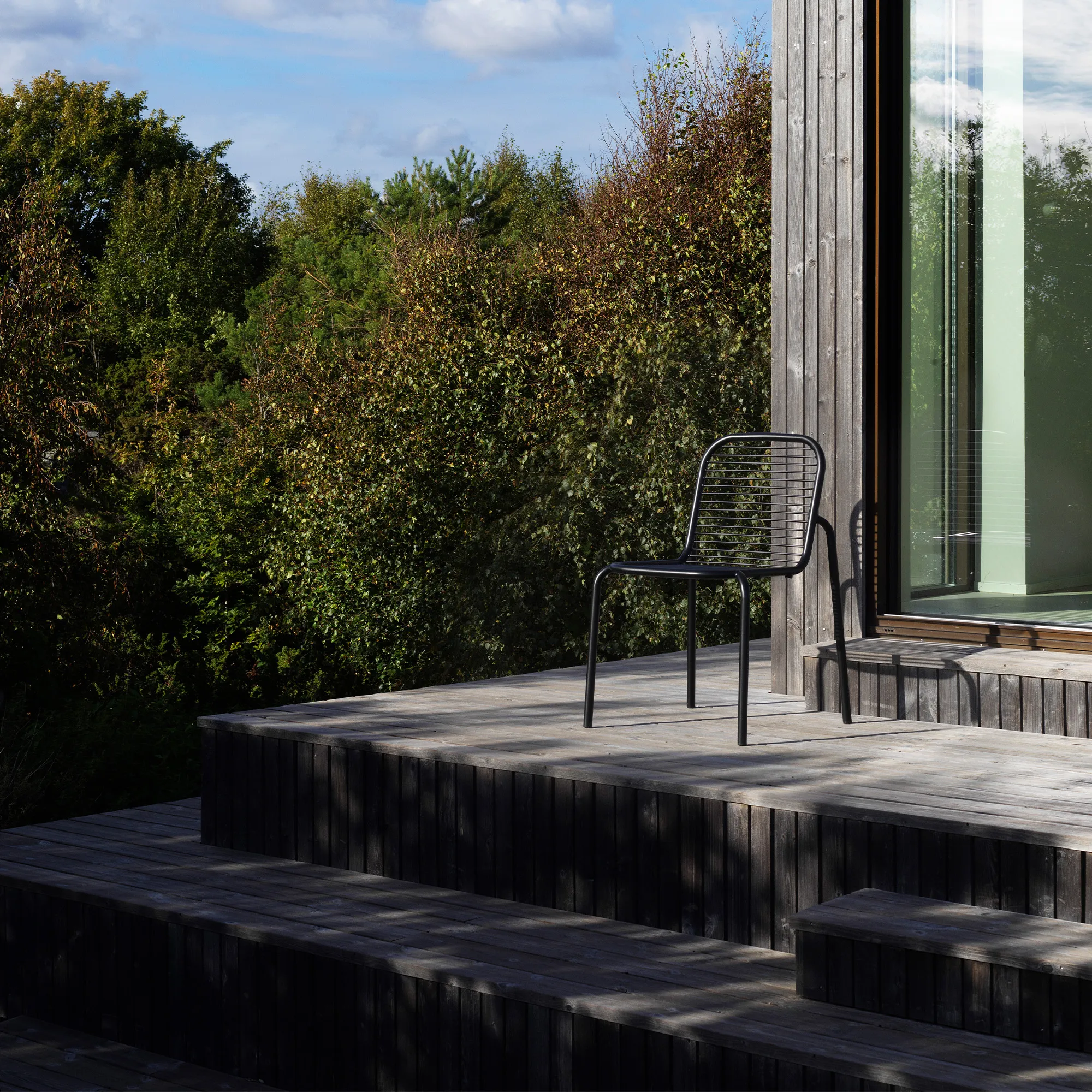 Vig Robinia utebord og Vig utestol 6 stk. - 9