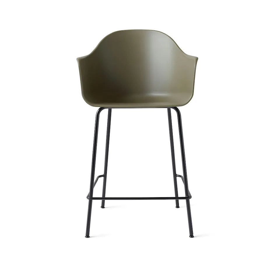 Harbour Counter Chair - Svart Stål