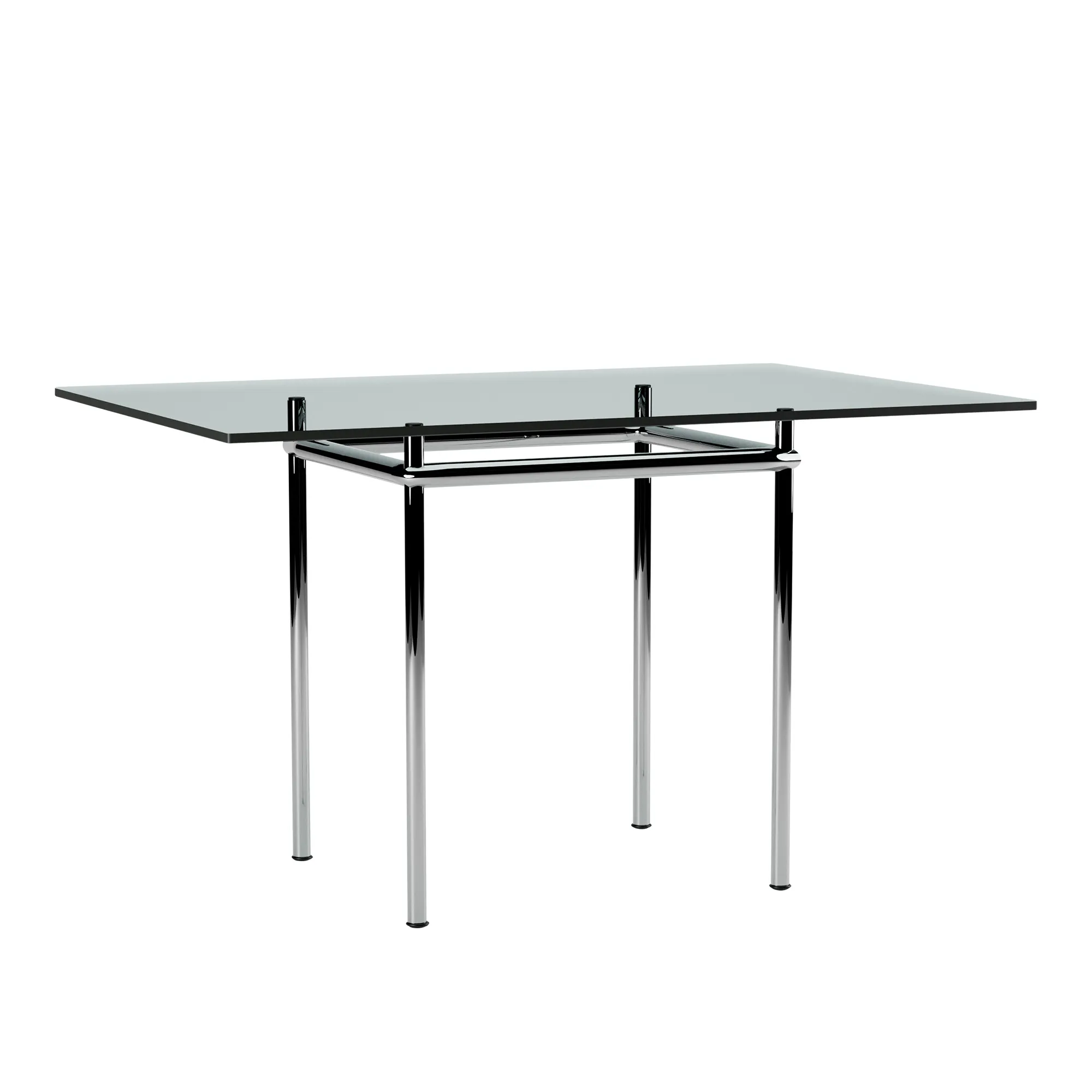 LC12 La Roche bord Chrome Steel Base 120 X 80 cm - 1