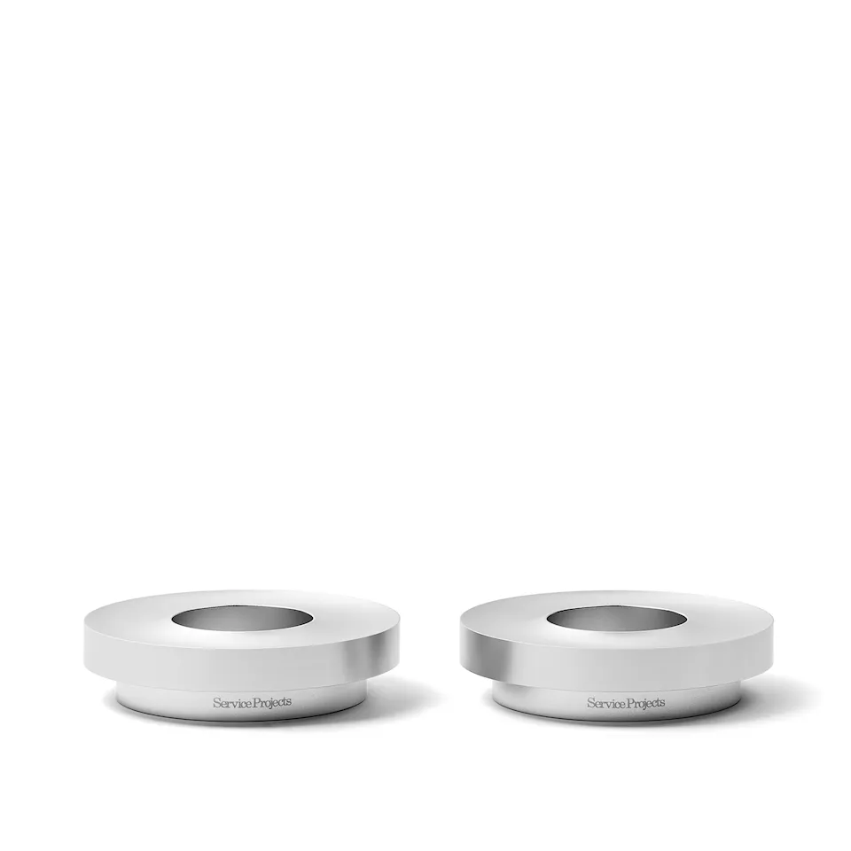 Aluminium eggeglass - Sett med 2