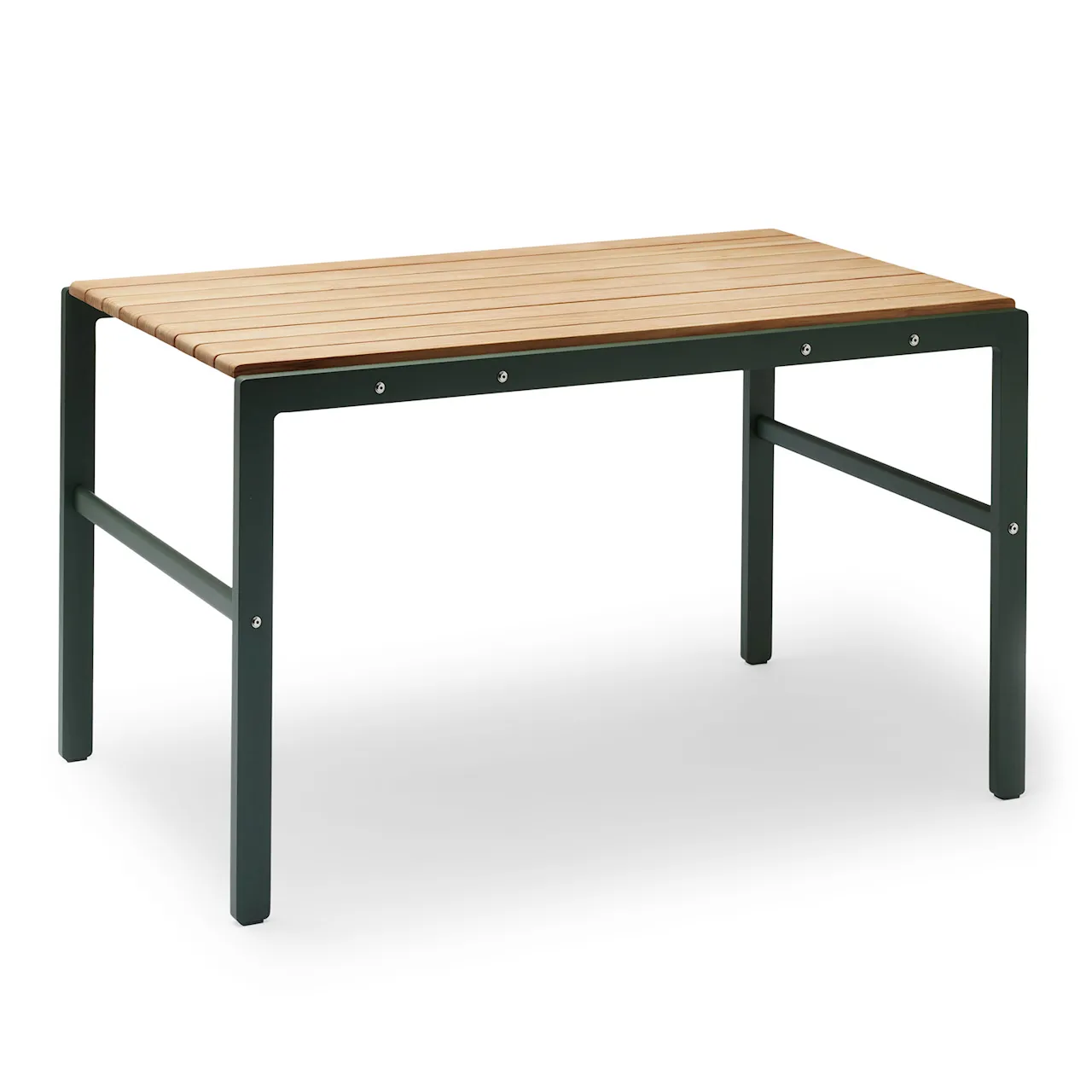 Reform Table, Teak, Aluminum / Anthracite black