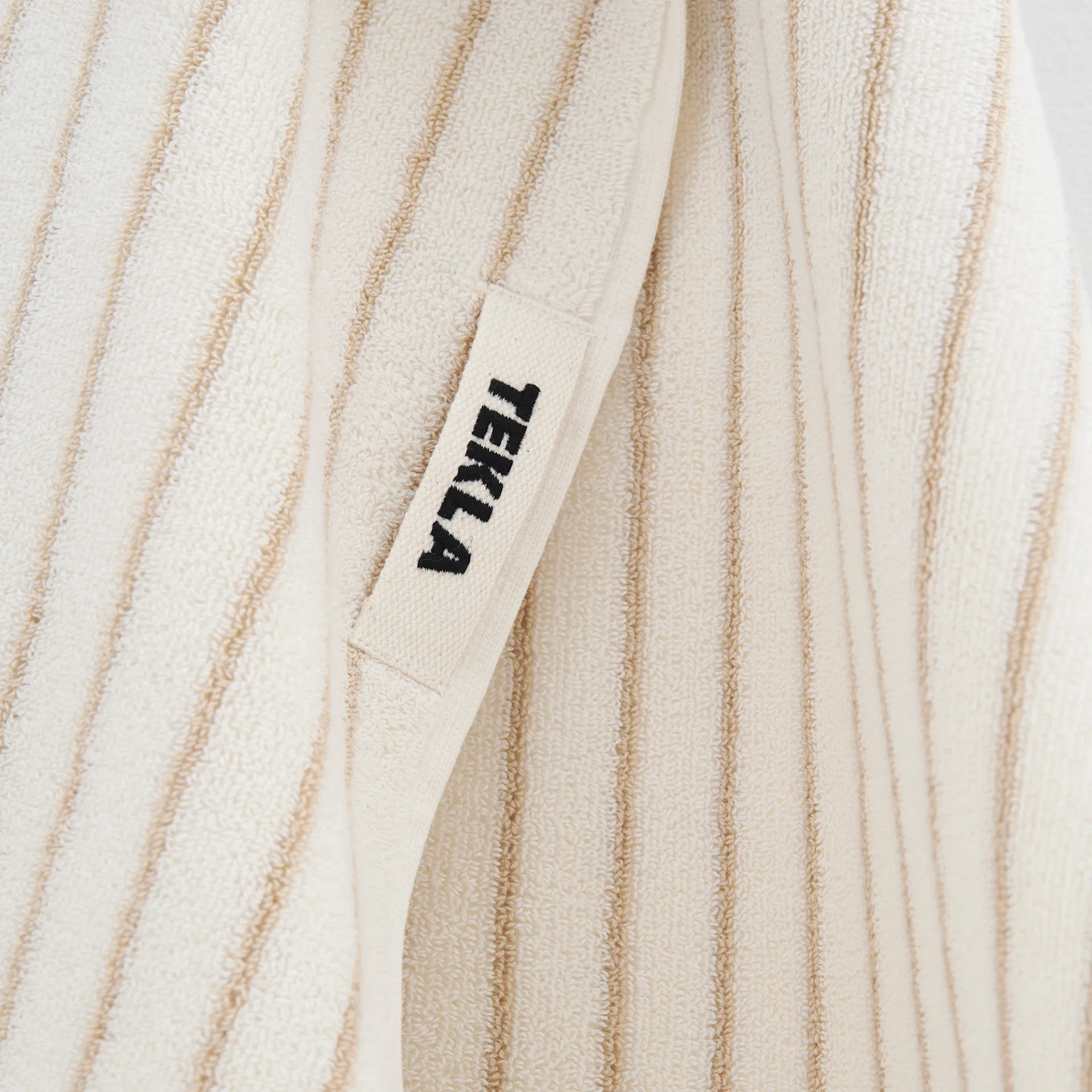 Terry Towel Sienna Stripes - TEKLA - NO GA