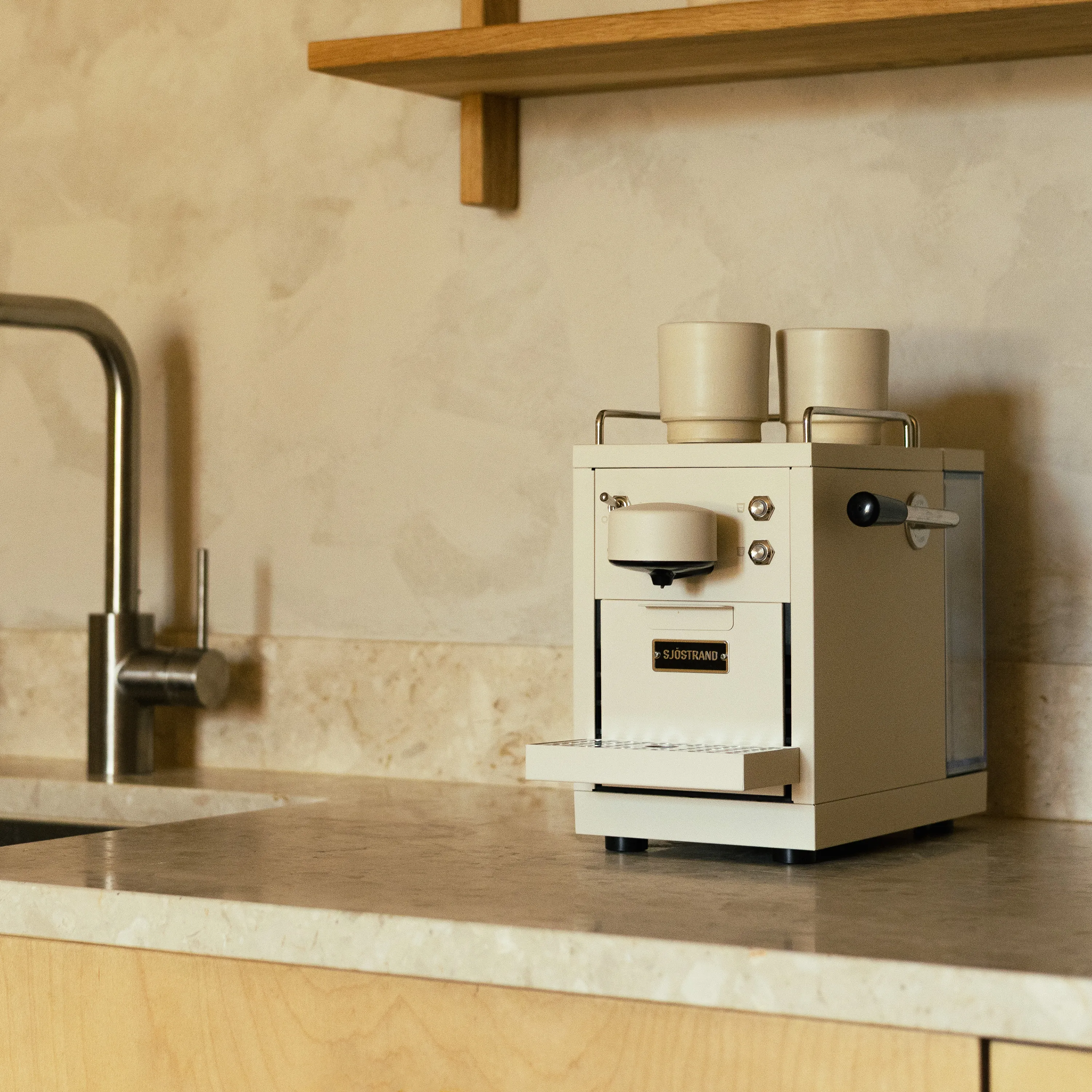 The Original Espresso Capsule Machine Beige - 4