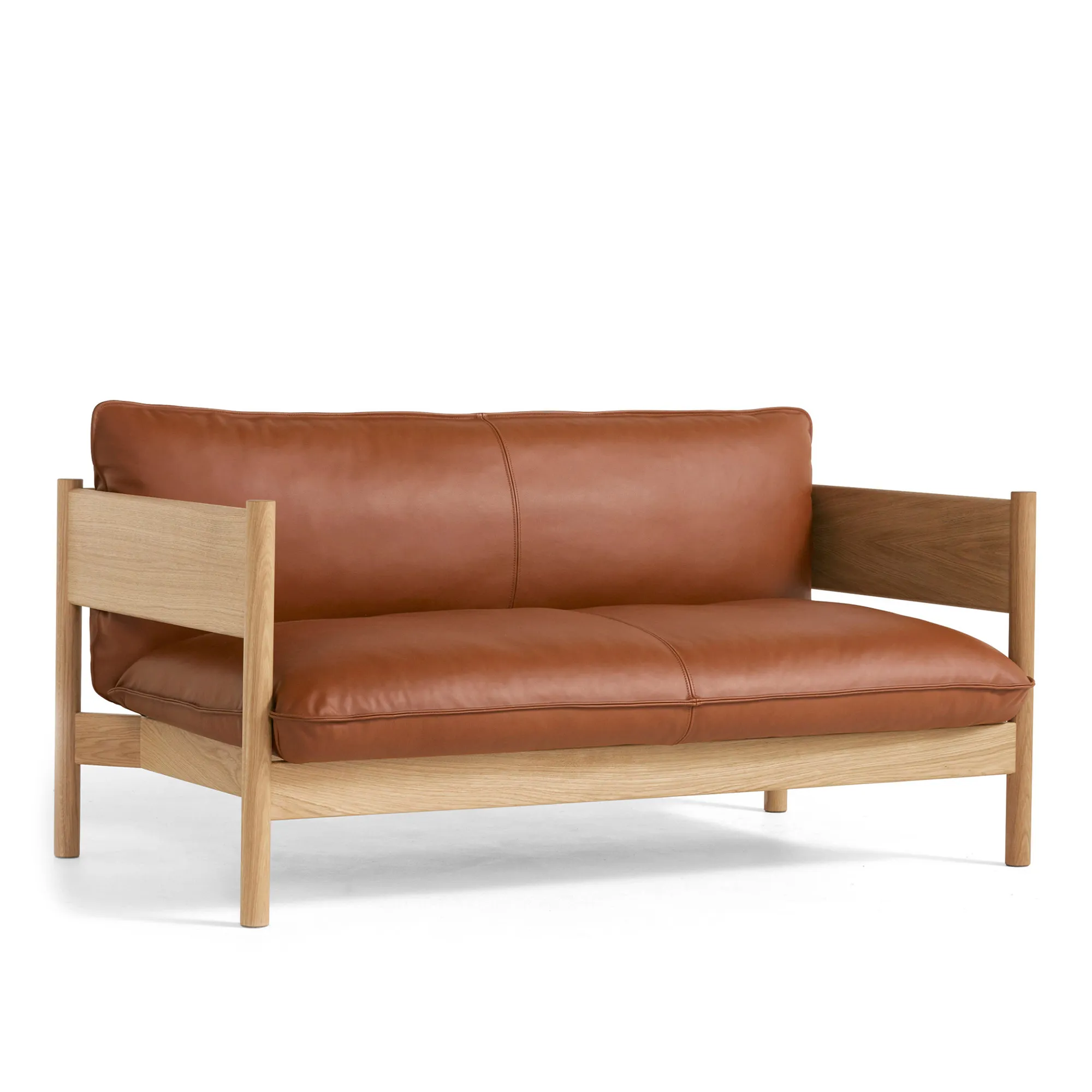 Arbour Club sofa Oiled Waxed Oak - 1