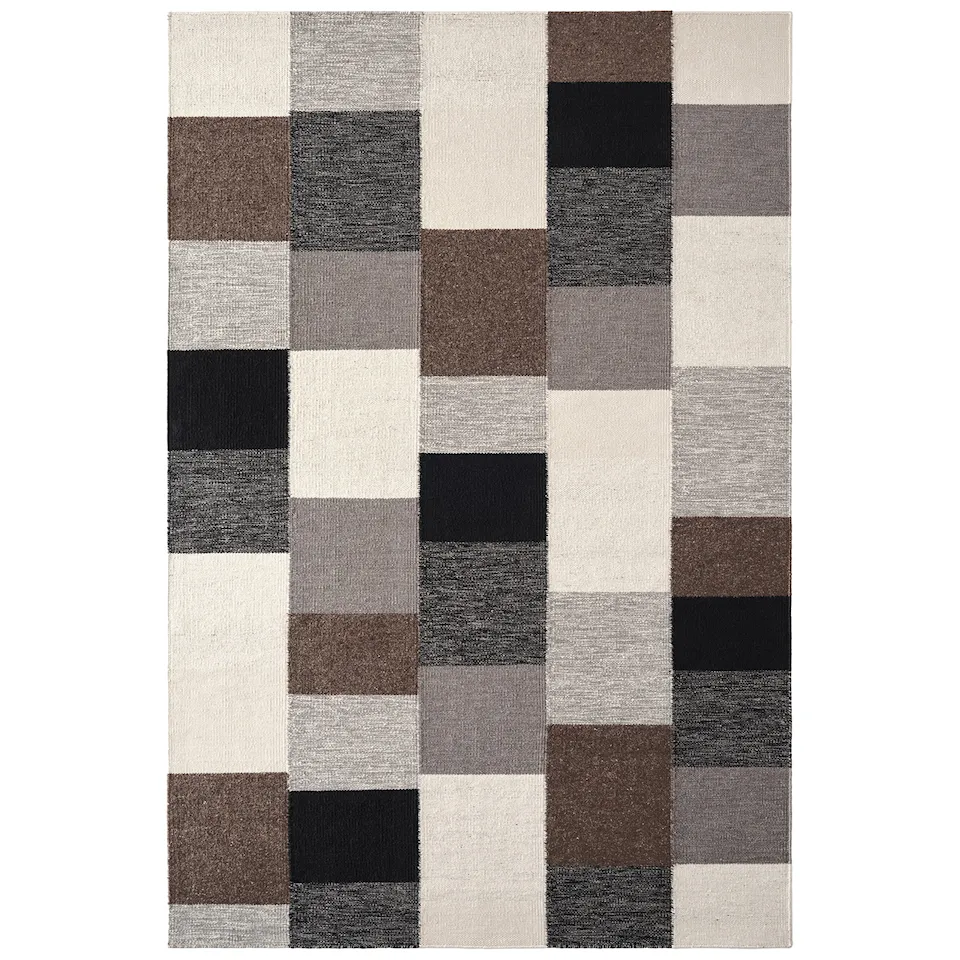 Patchwork 02 Black ullteppe