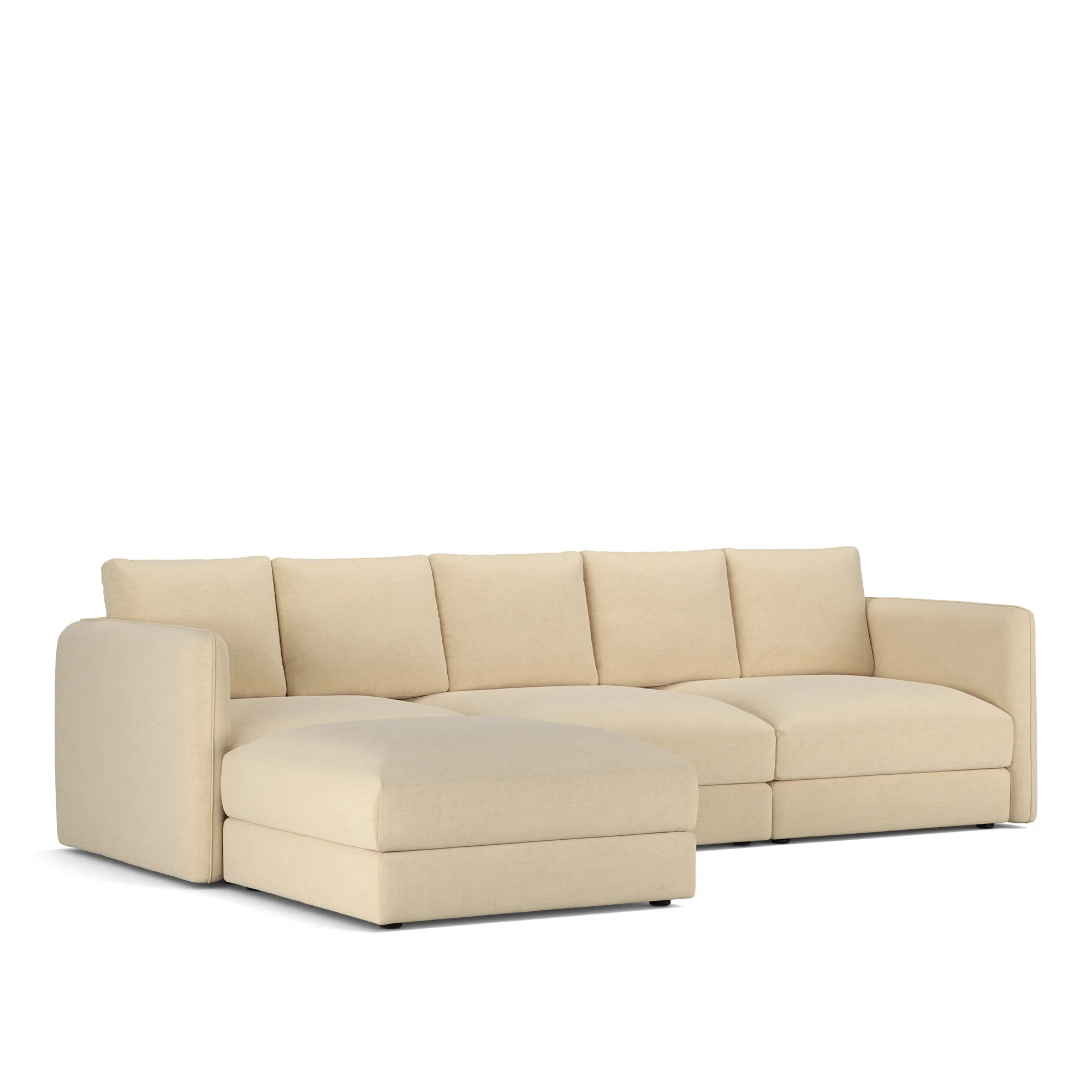 Pavarotti 02 3-seters sofa med fotskammel - 4
