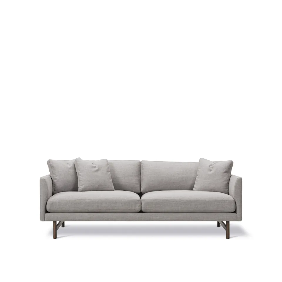 Calmo 2-seters sofa røkt eik
