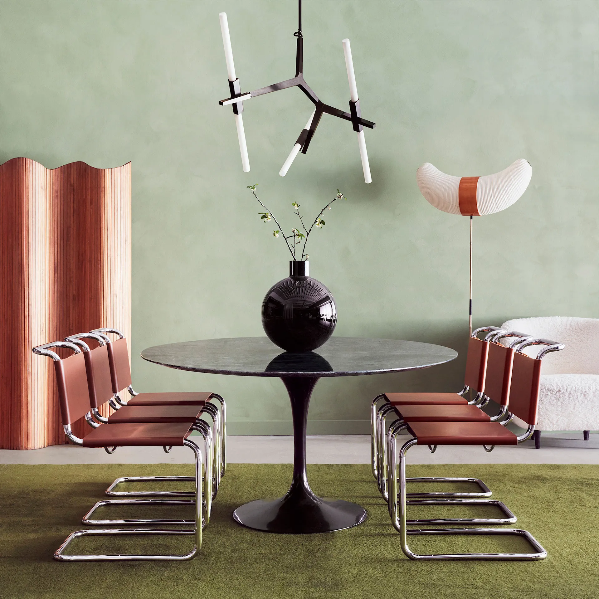 Saarinen Round Table Black - Spisebord - Knoll - Eero Saarinen - NO GA