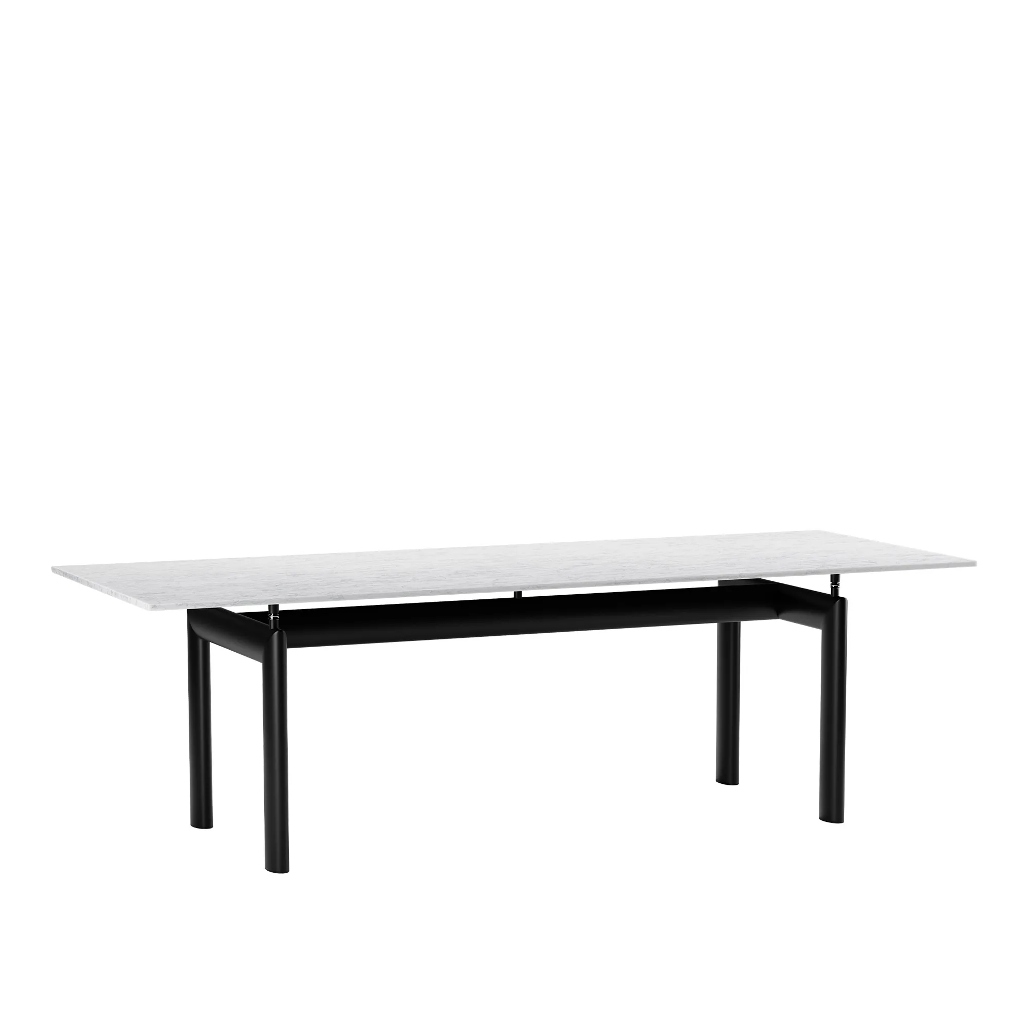 LC6 table tube d'avion Carrara Marble 225 X 85 cm