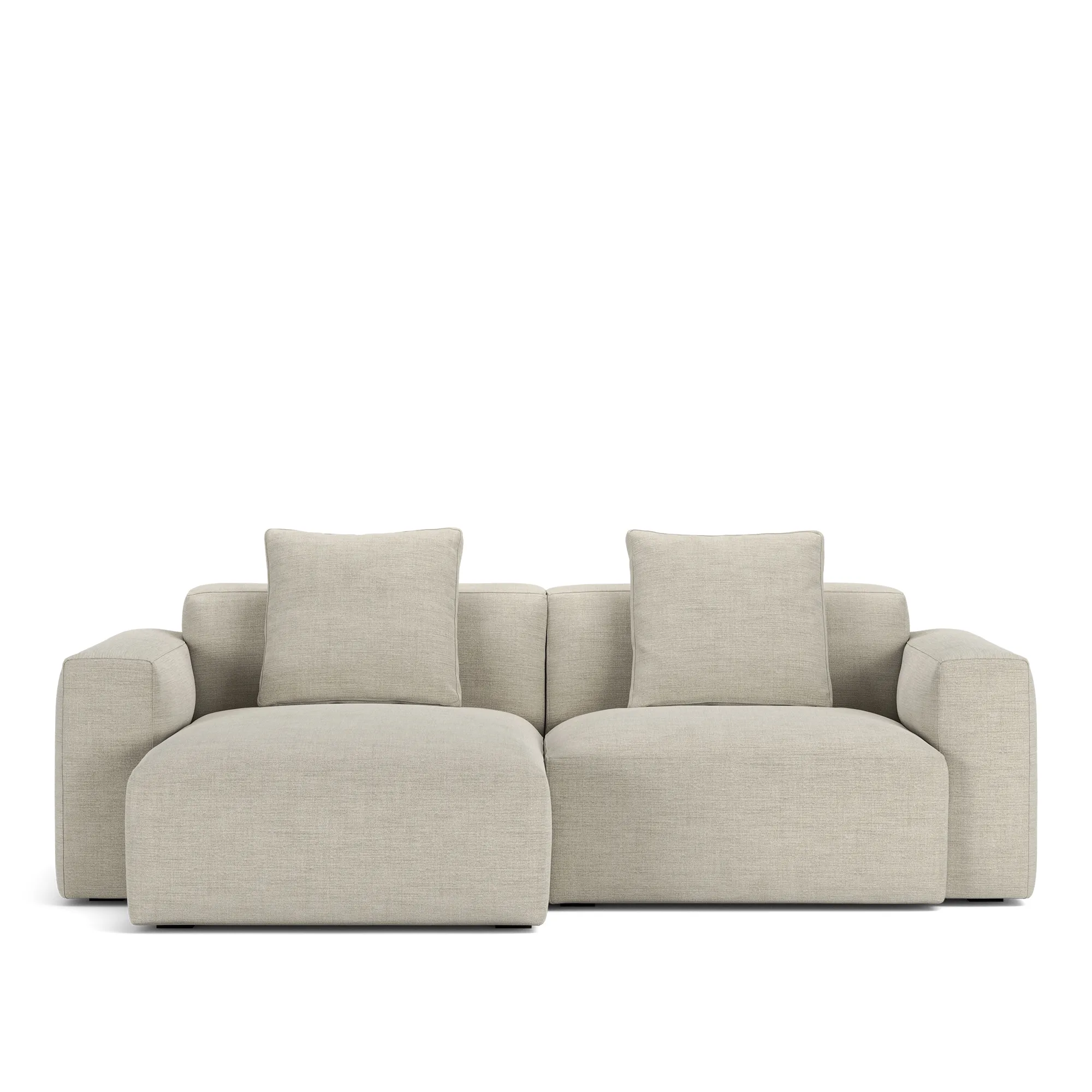 Brick 2-seters sofa sjeselong venstre - 10