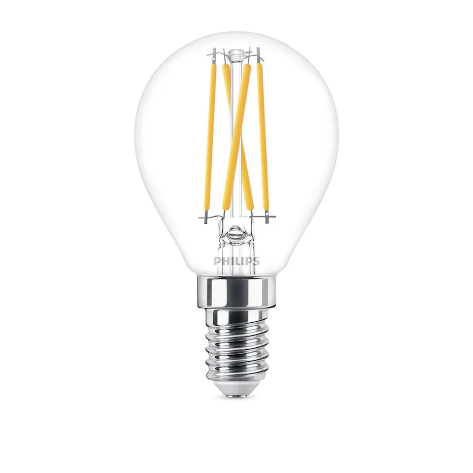 LED Lyskilde E14 3,4W 470lm 2700K Dimbar