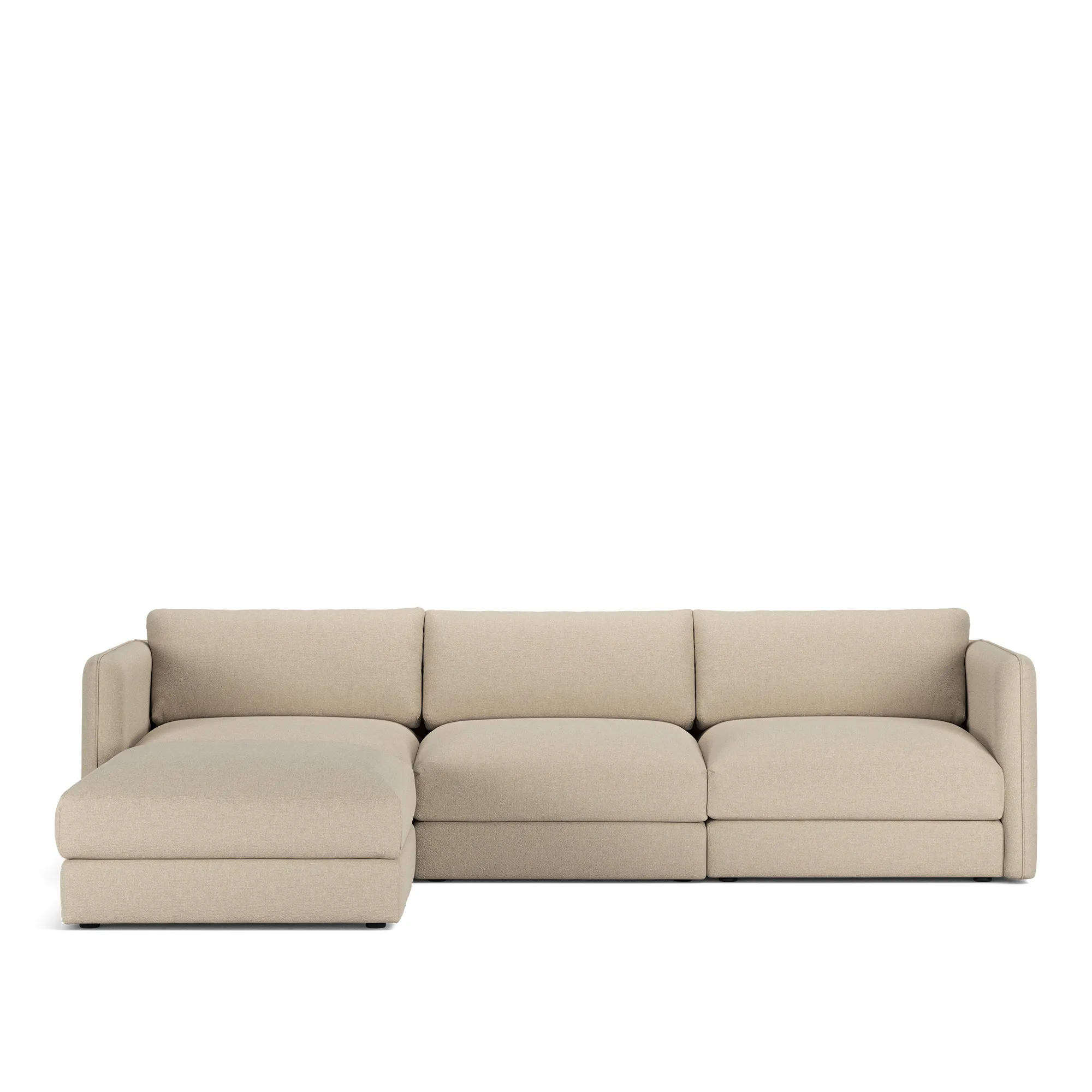 Pavarotti 03 3-seters sofa med fotskammel - 1